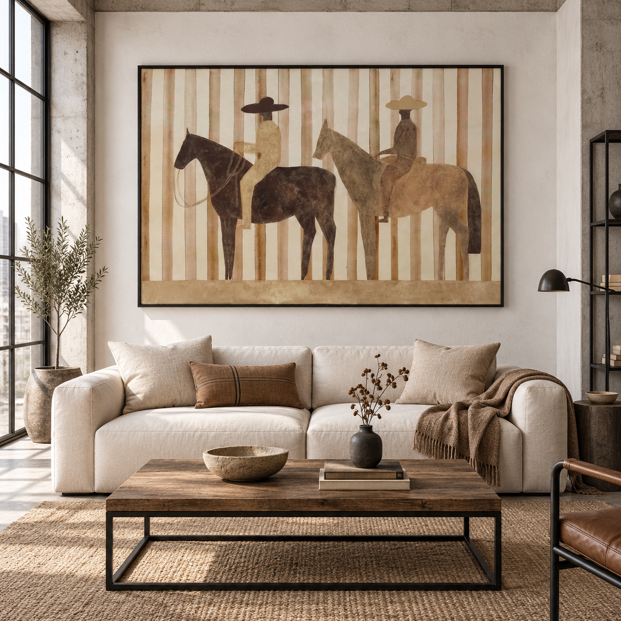 Western Horse Wall Art | Twin Trails