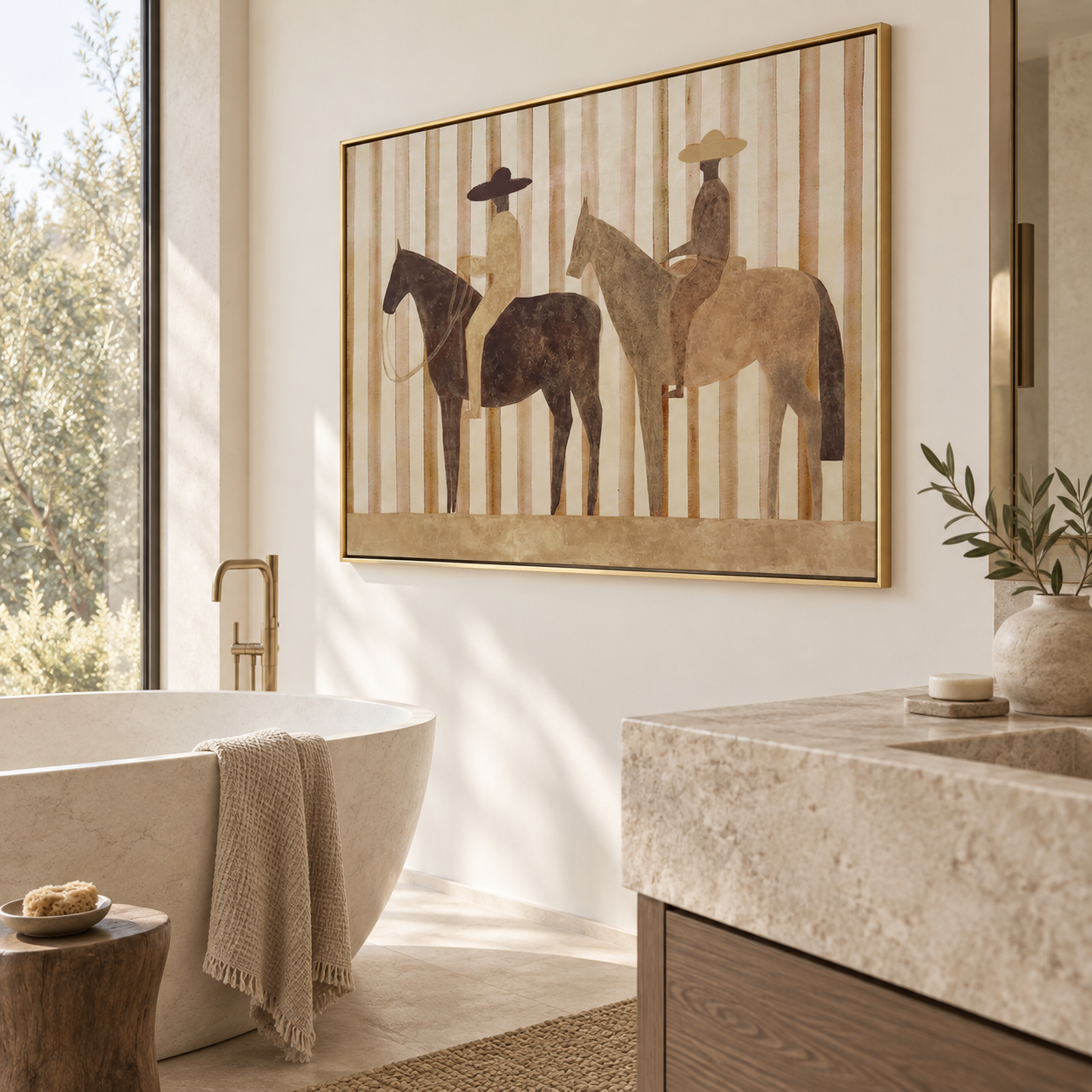 Western Horse Wall Art | Twin Trails