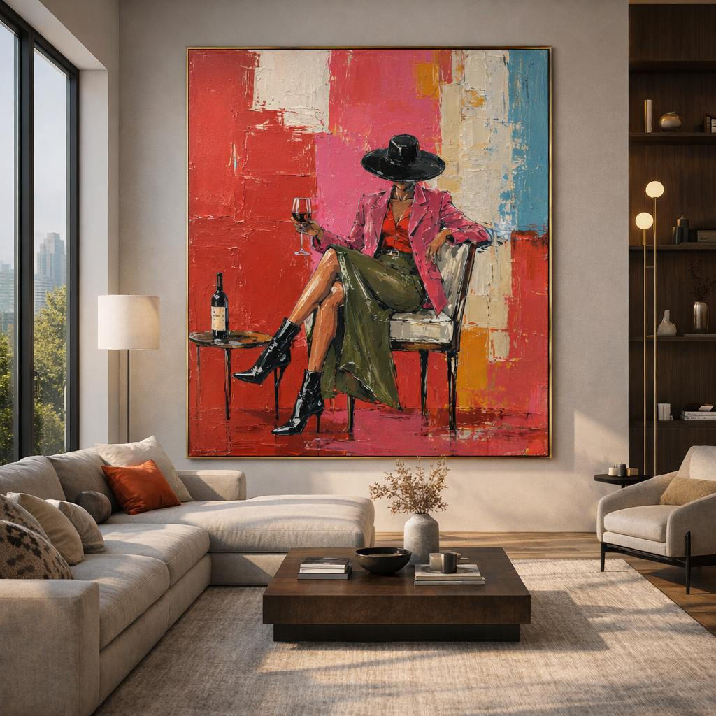The Pink Jacket Muse