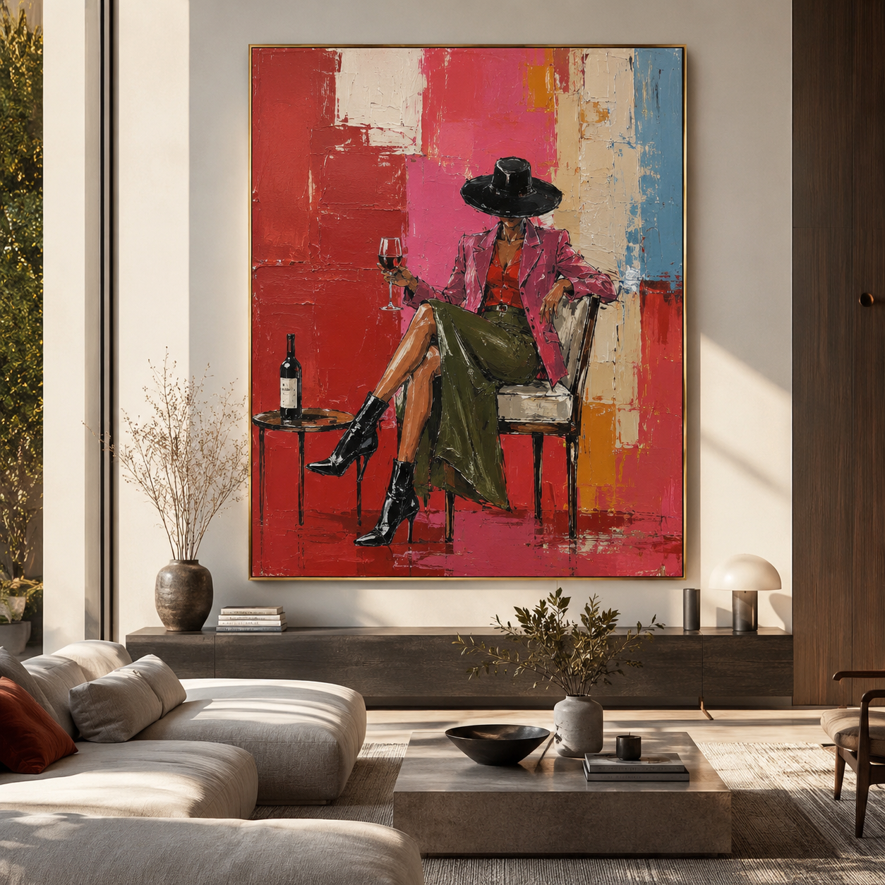 The Pink Jacket Muse