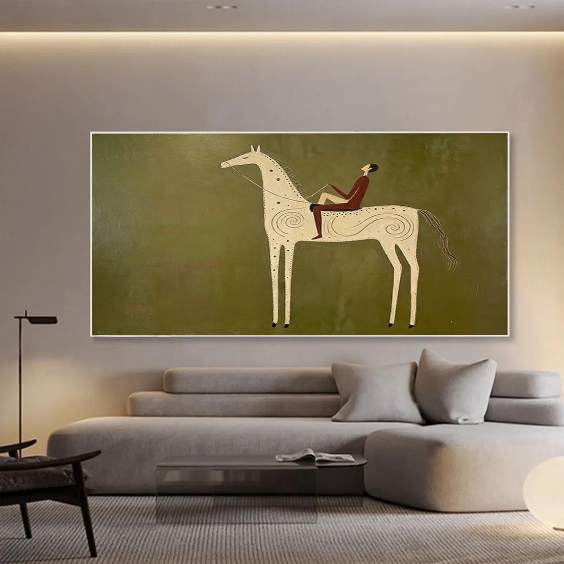 Simplified Equestrian Grace