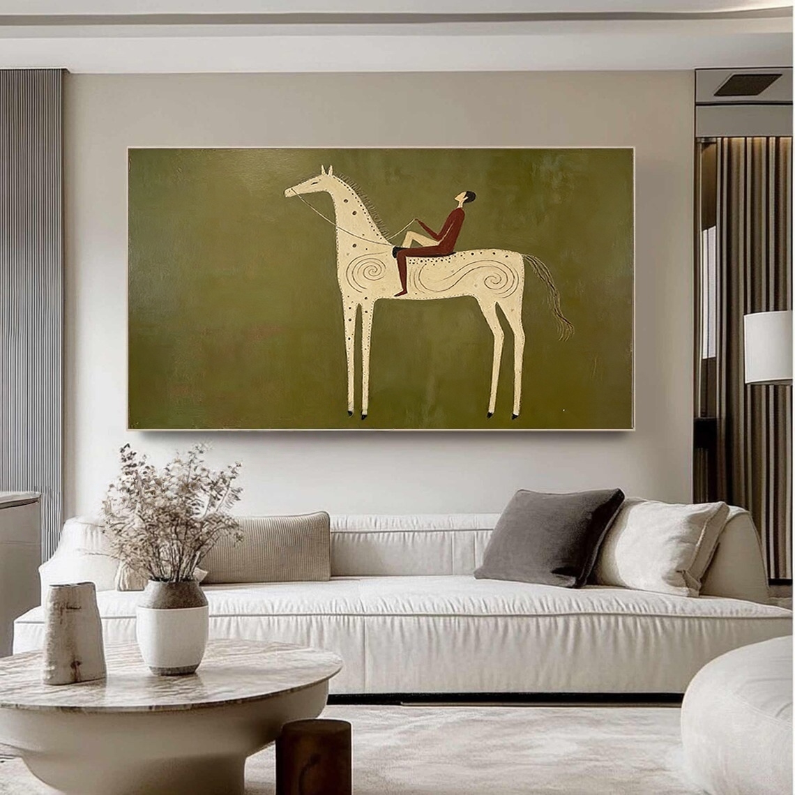 Simplified Equestrian Grace