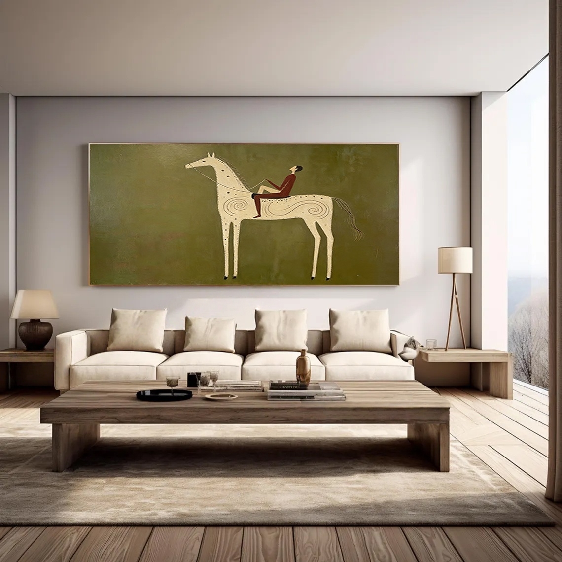 Simplified Equestrian Grace