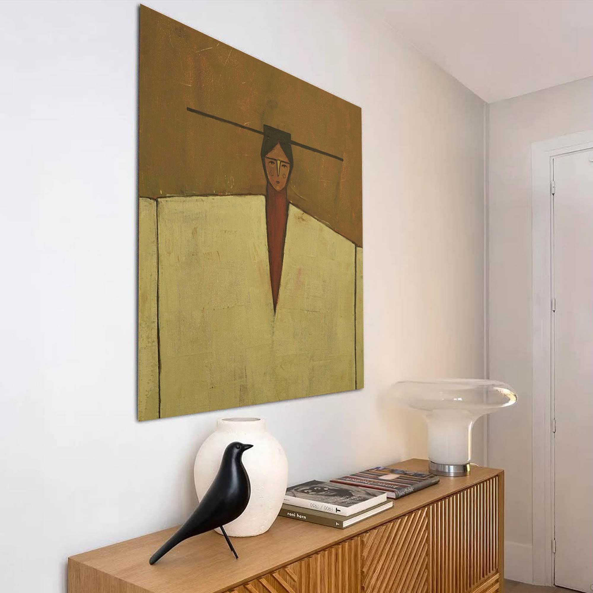 Simple Stance - Abstract Human Figure Art