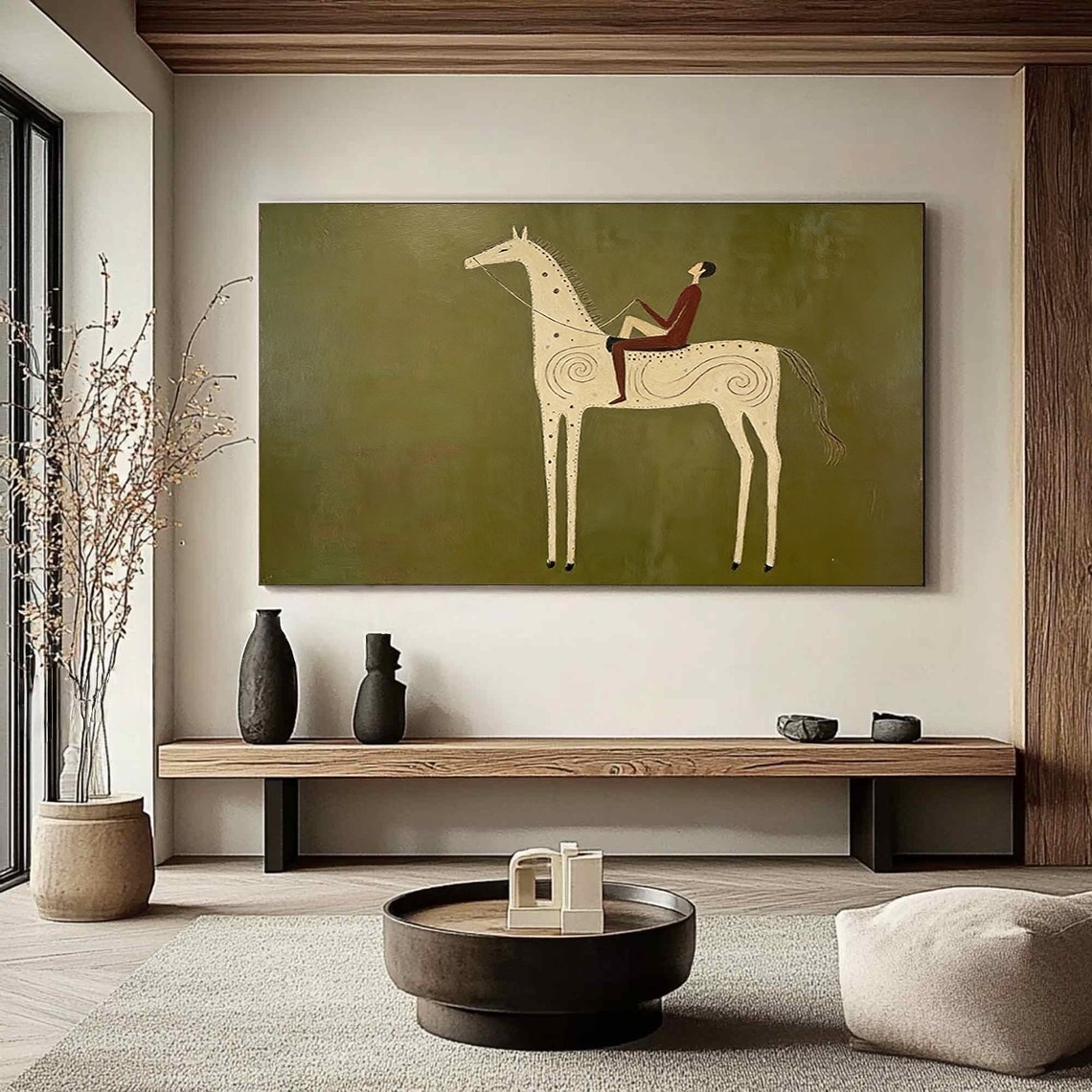 Simplified Equestrian Grace