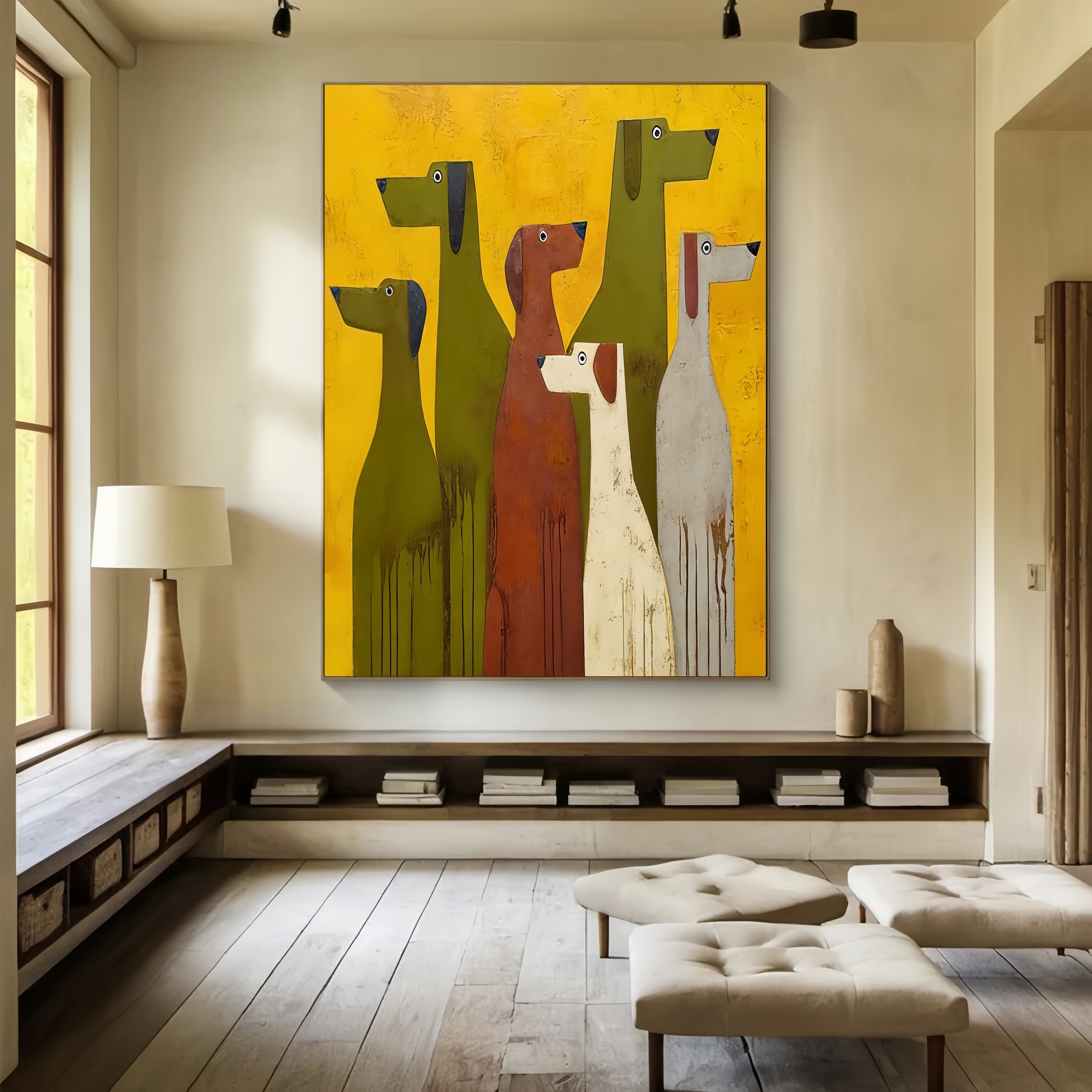 Whimsical Canine Gathering