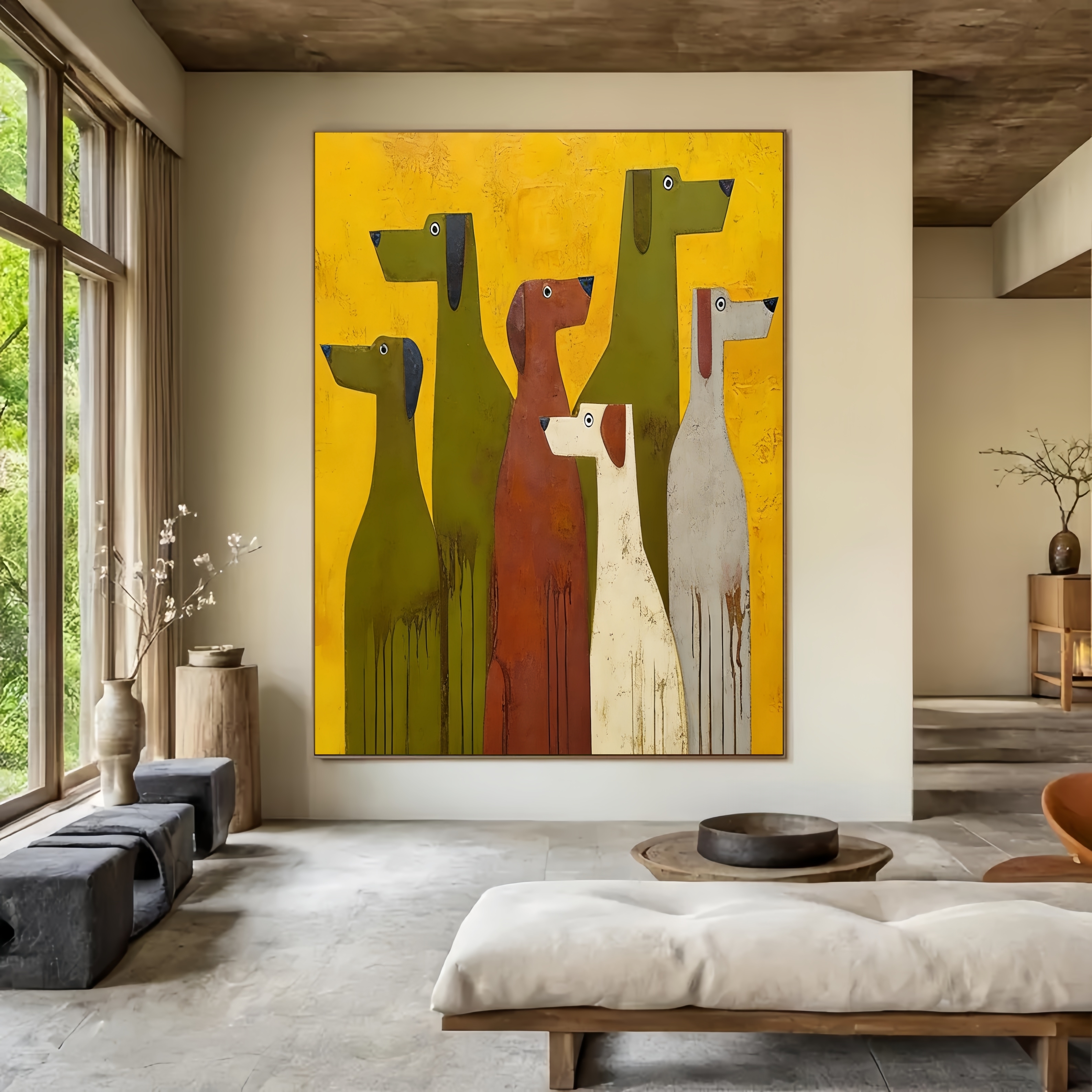 Whimsical Canine Gathering