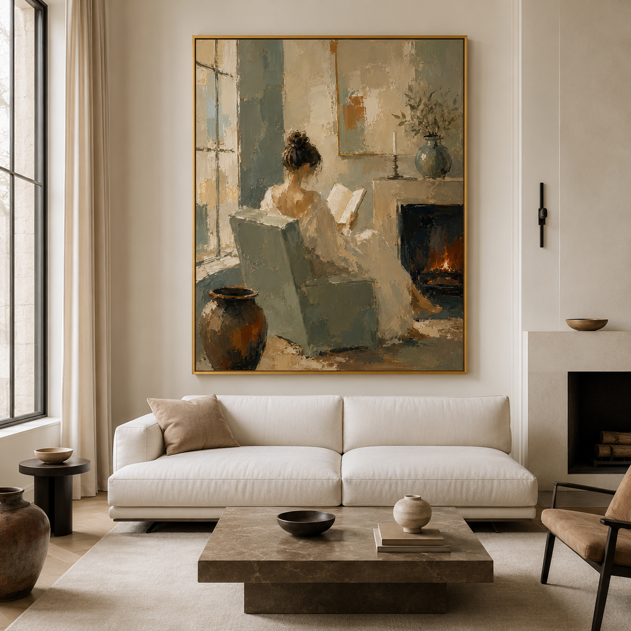 Beside the Quiet Hearth