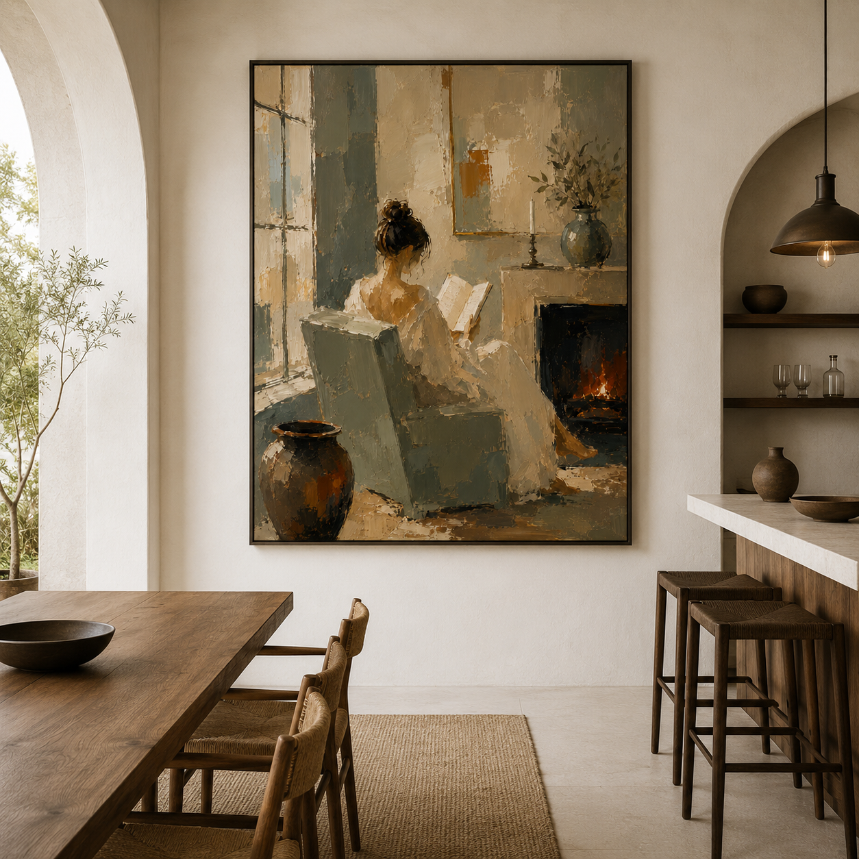 Beside the Quiet Hearth