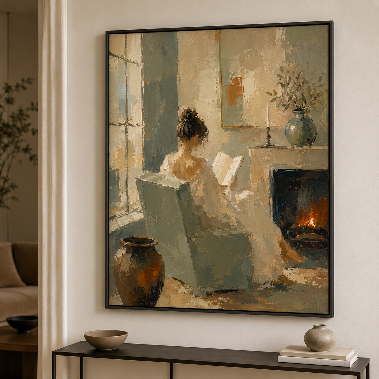 Beside the Quiet Hearth