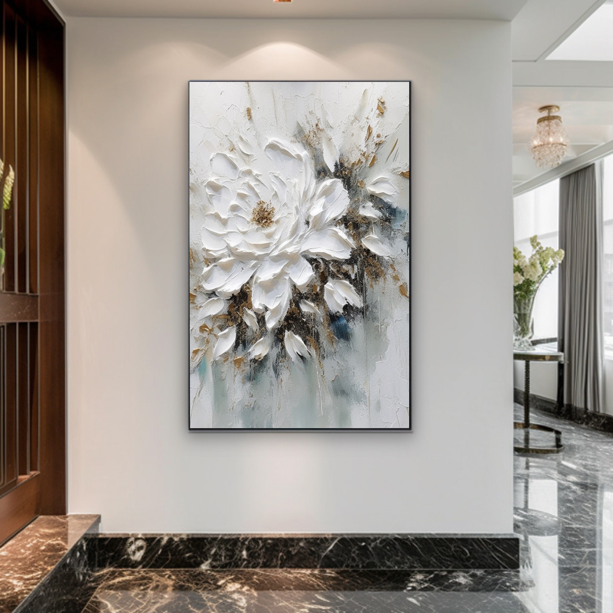 Flower Painting  #GW026