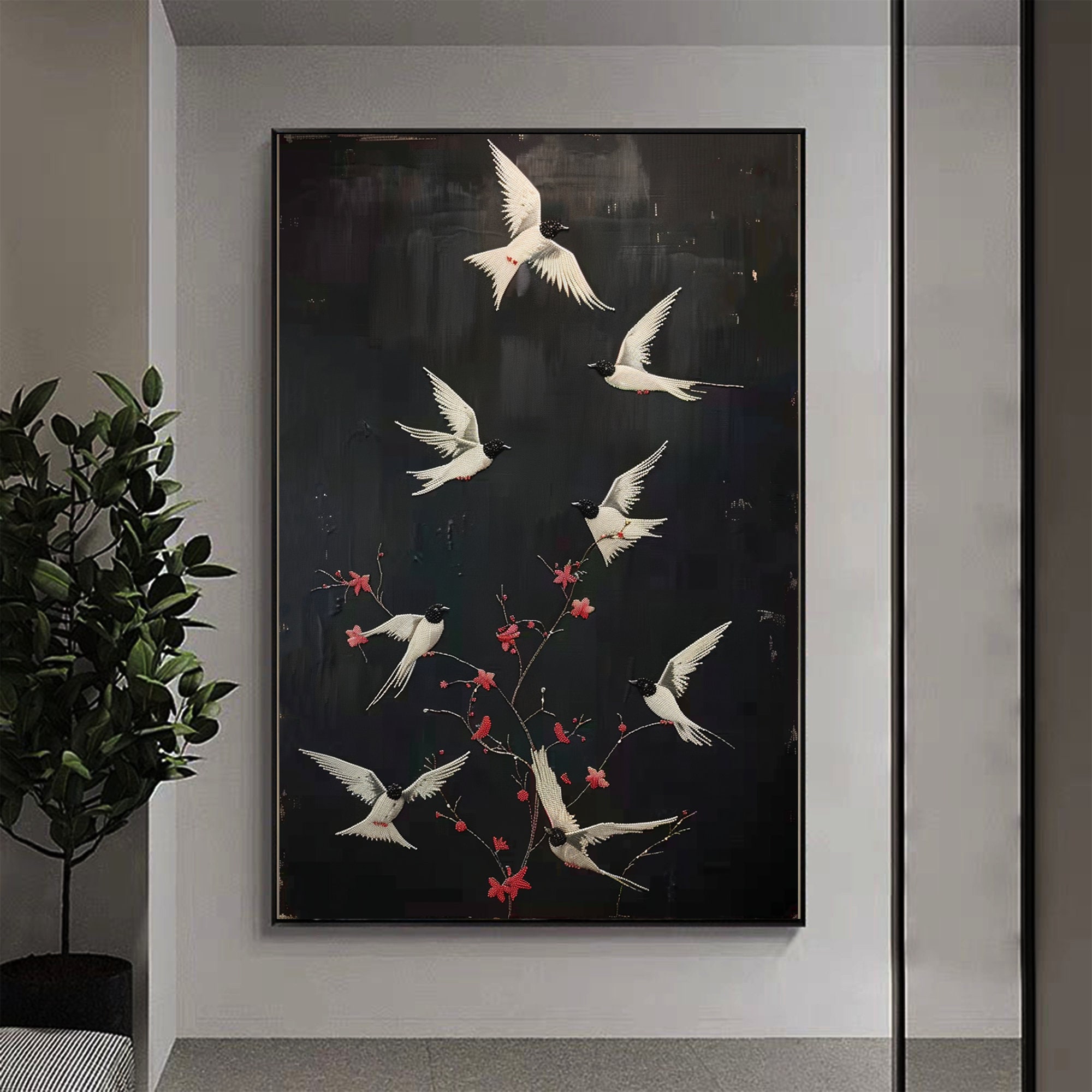 Flying Bird Painting