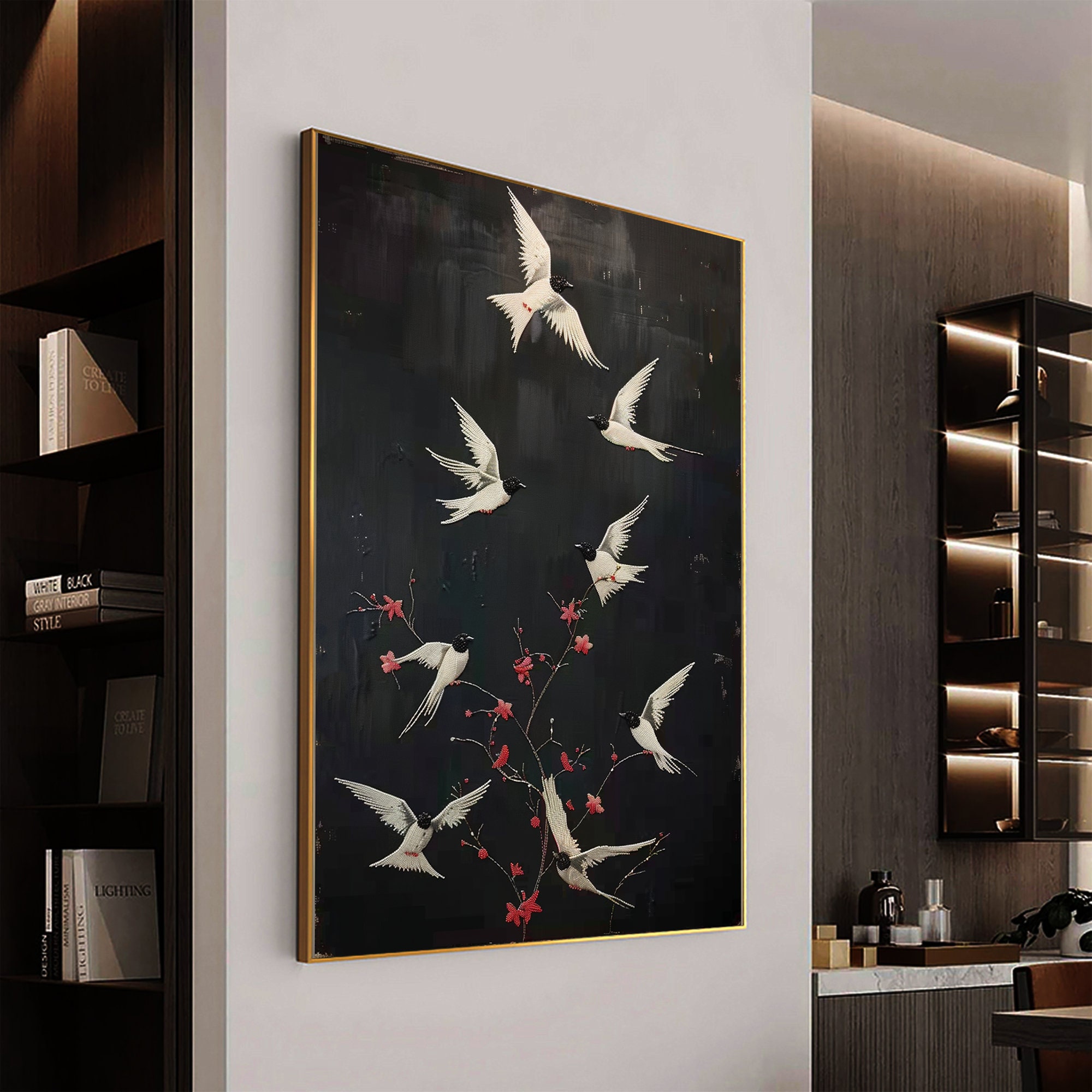 Flying Bird Painting
