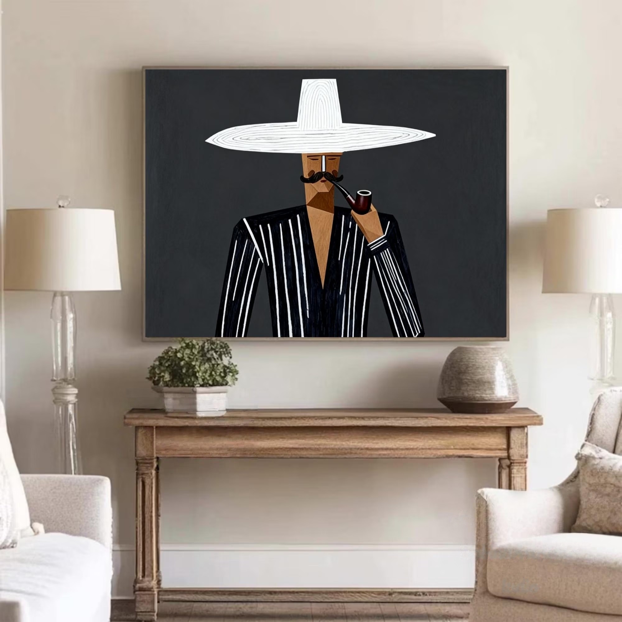 Piping Striped Sophisticate