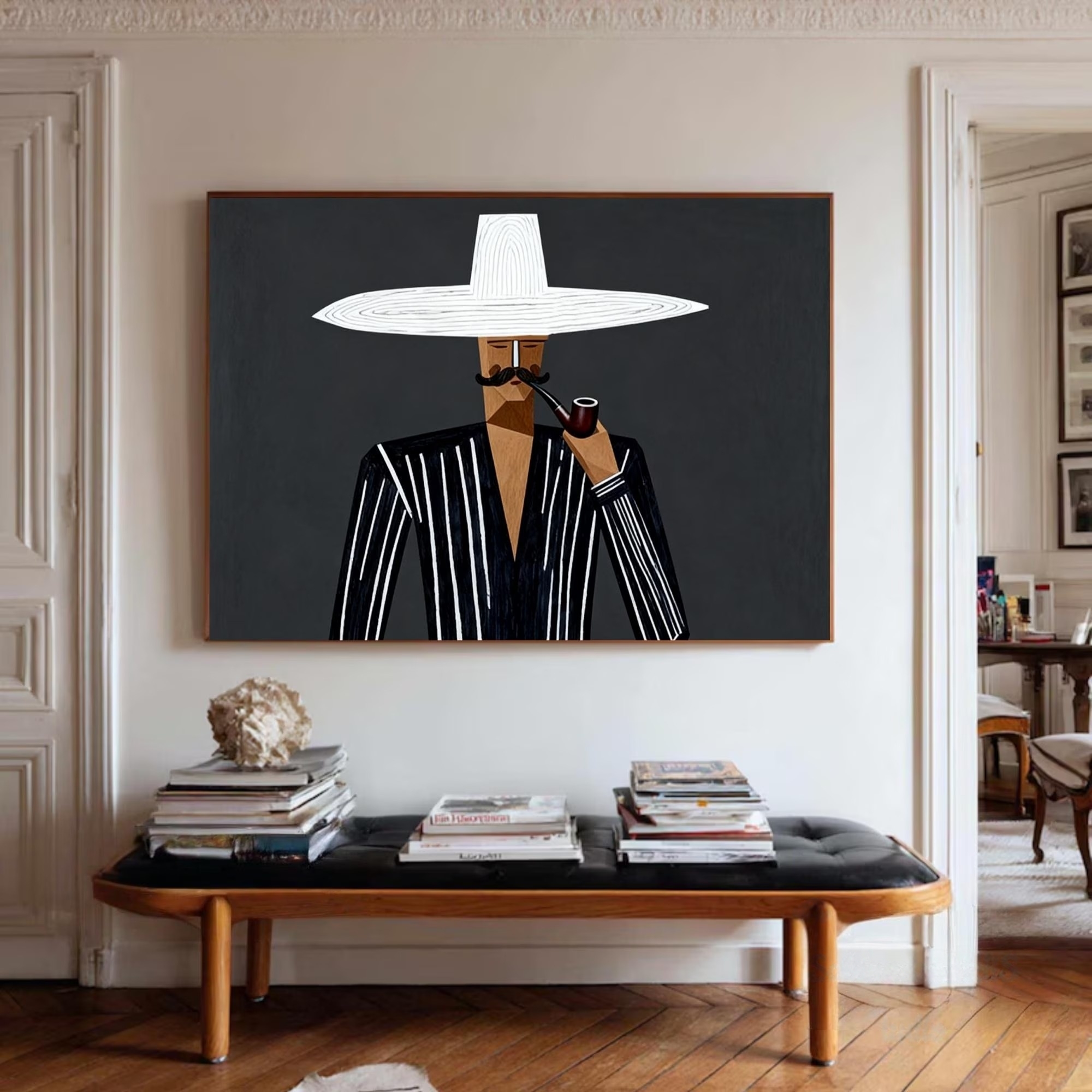 Piping Striped Sophisticate