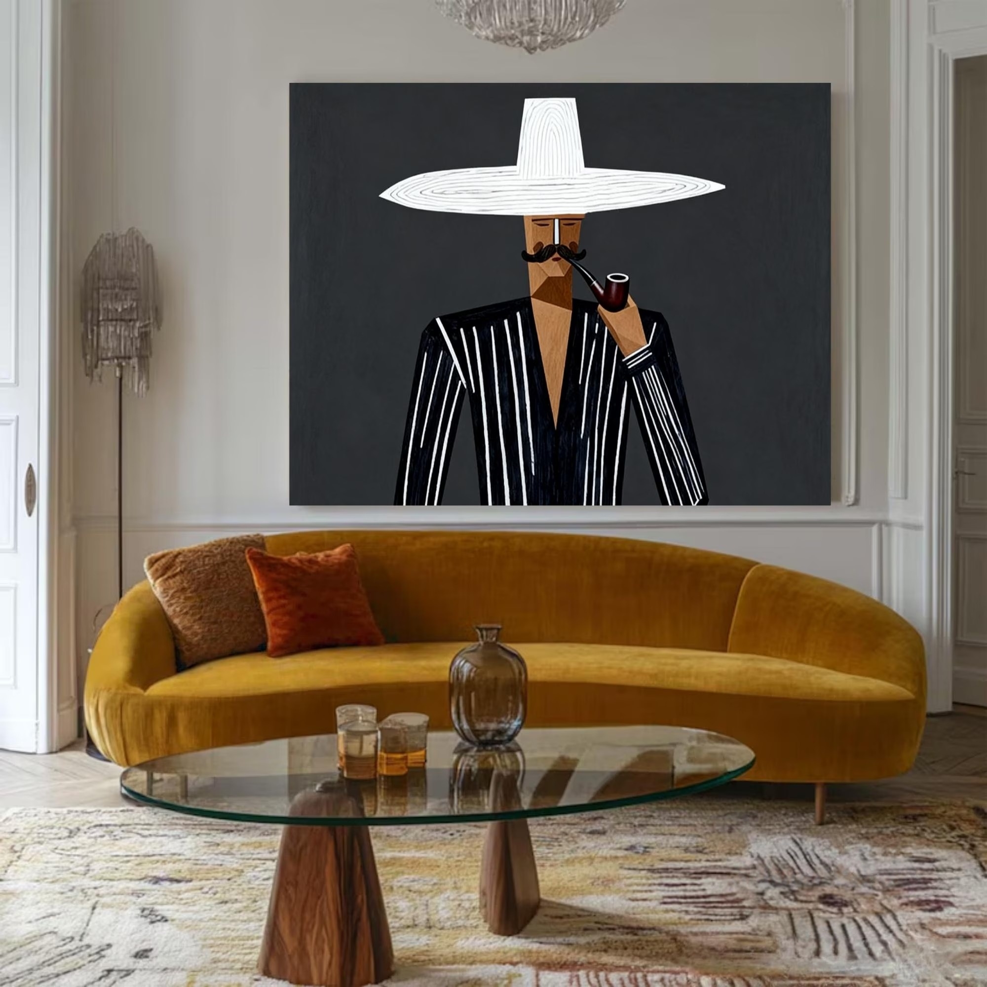 Piping Striped Sophisticate