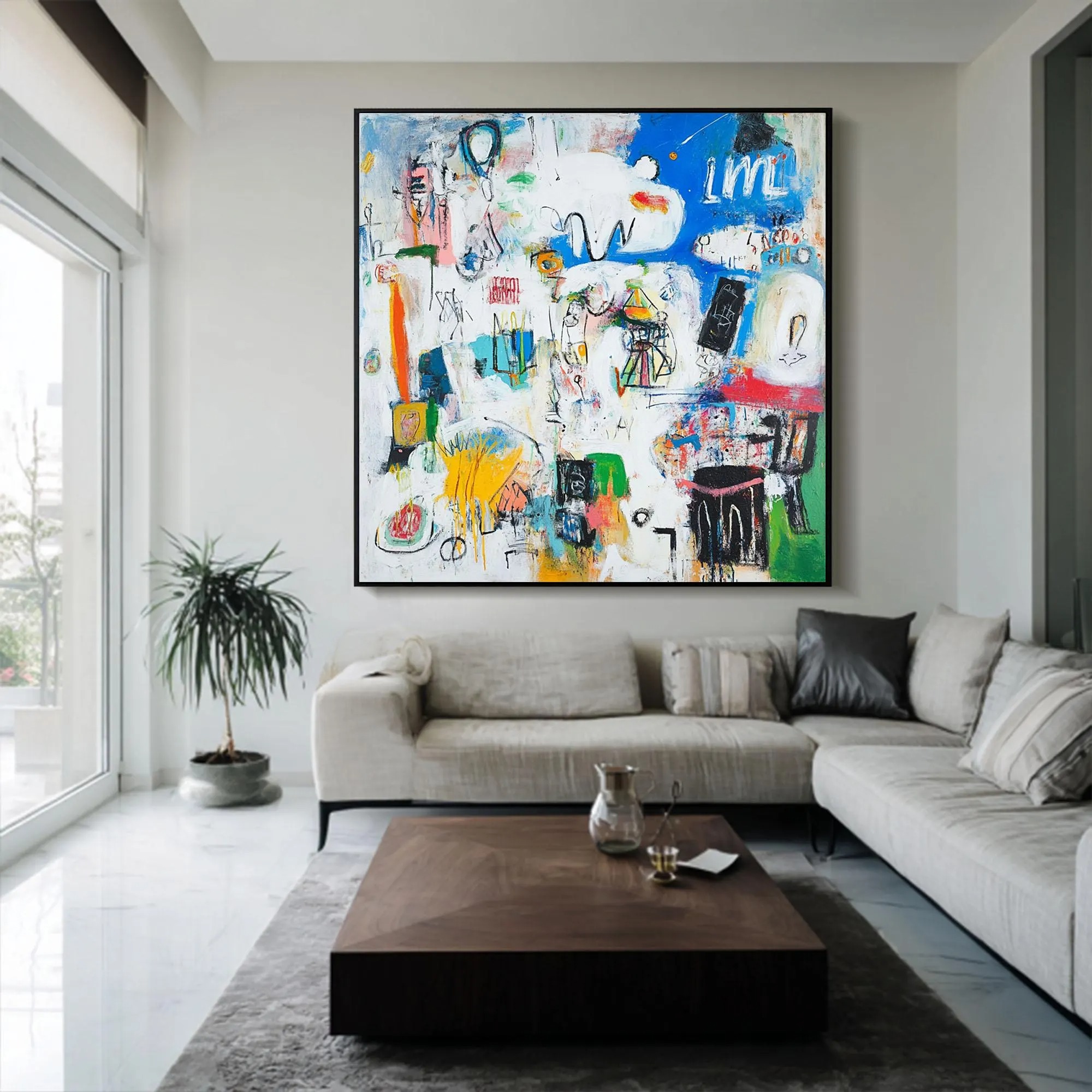 Whimsical Motion Hand Painted Art