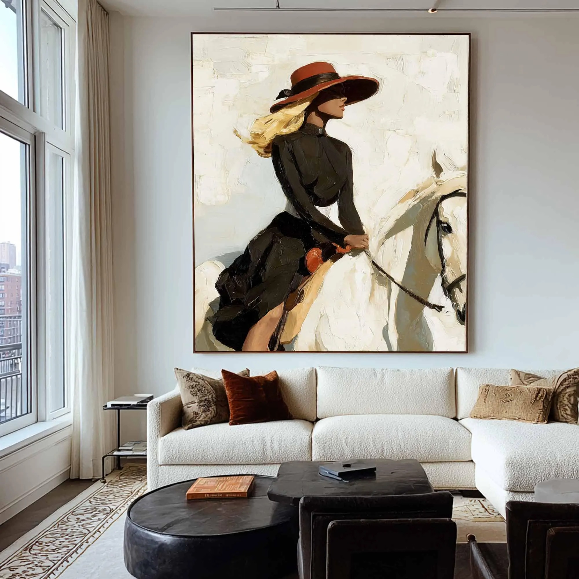 Sophisticated Horse Charm