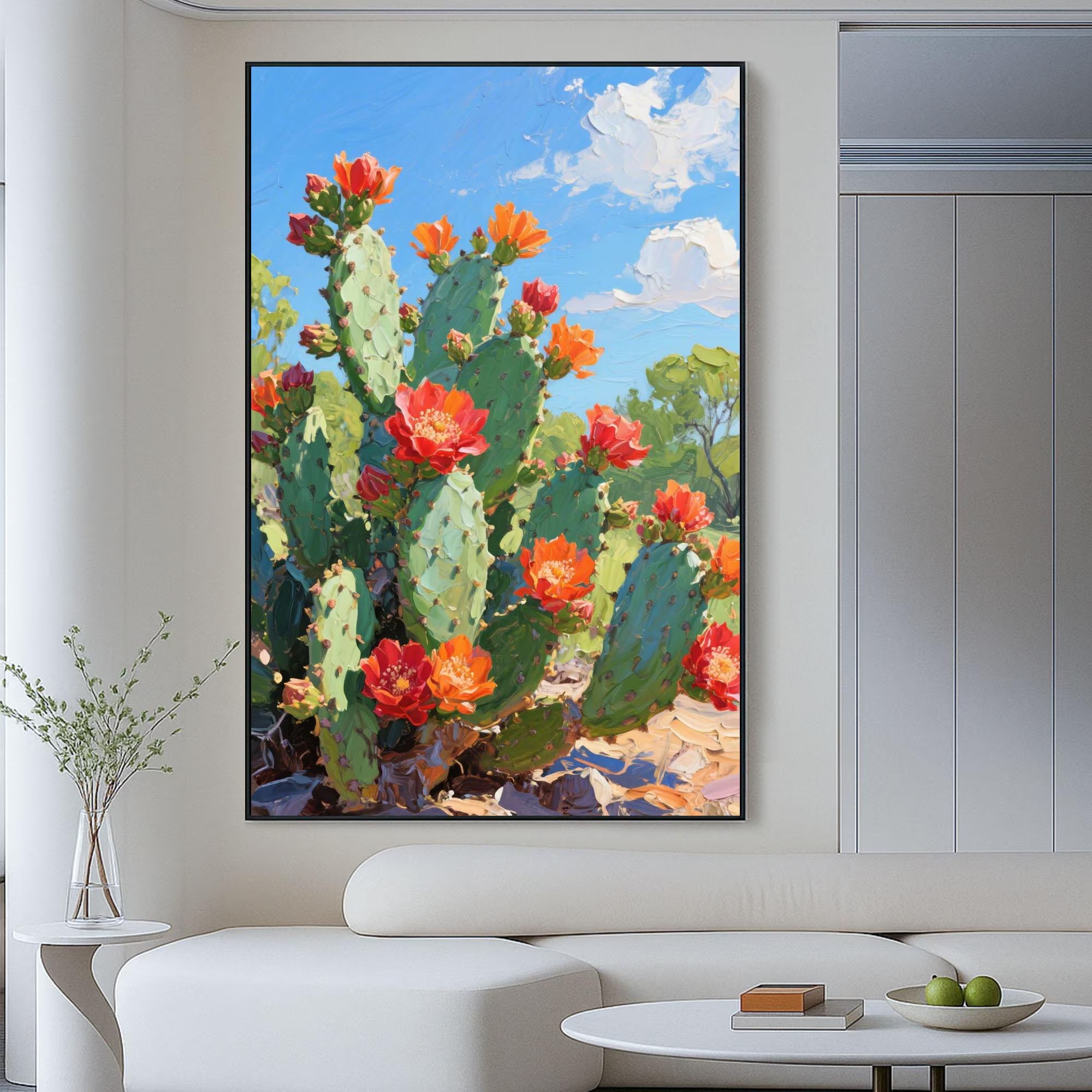 Cactus Bloom Oasis