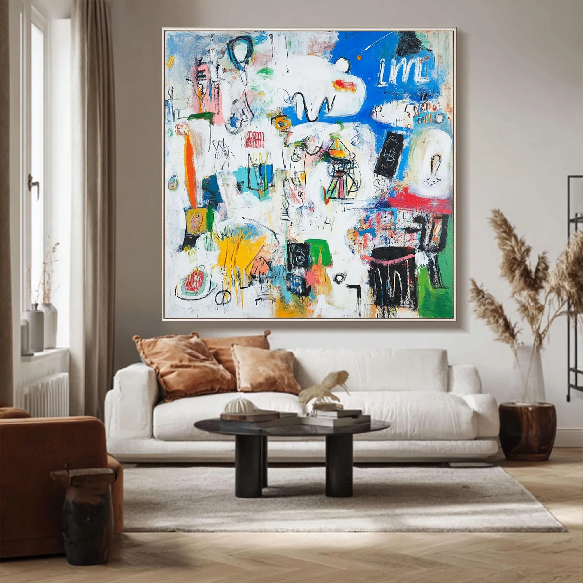 Whimsical Motion Hand Painted Art