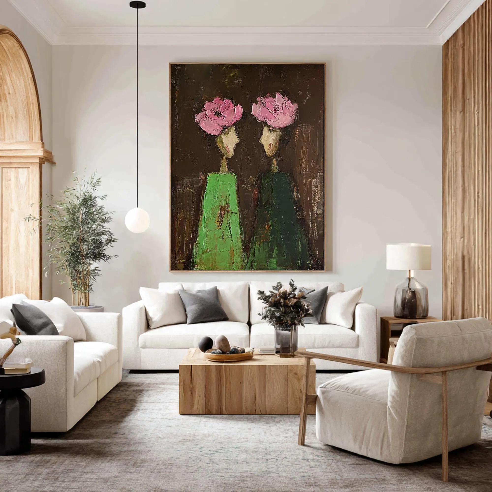 Floral Crowns, Abstract Harmony