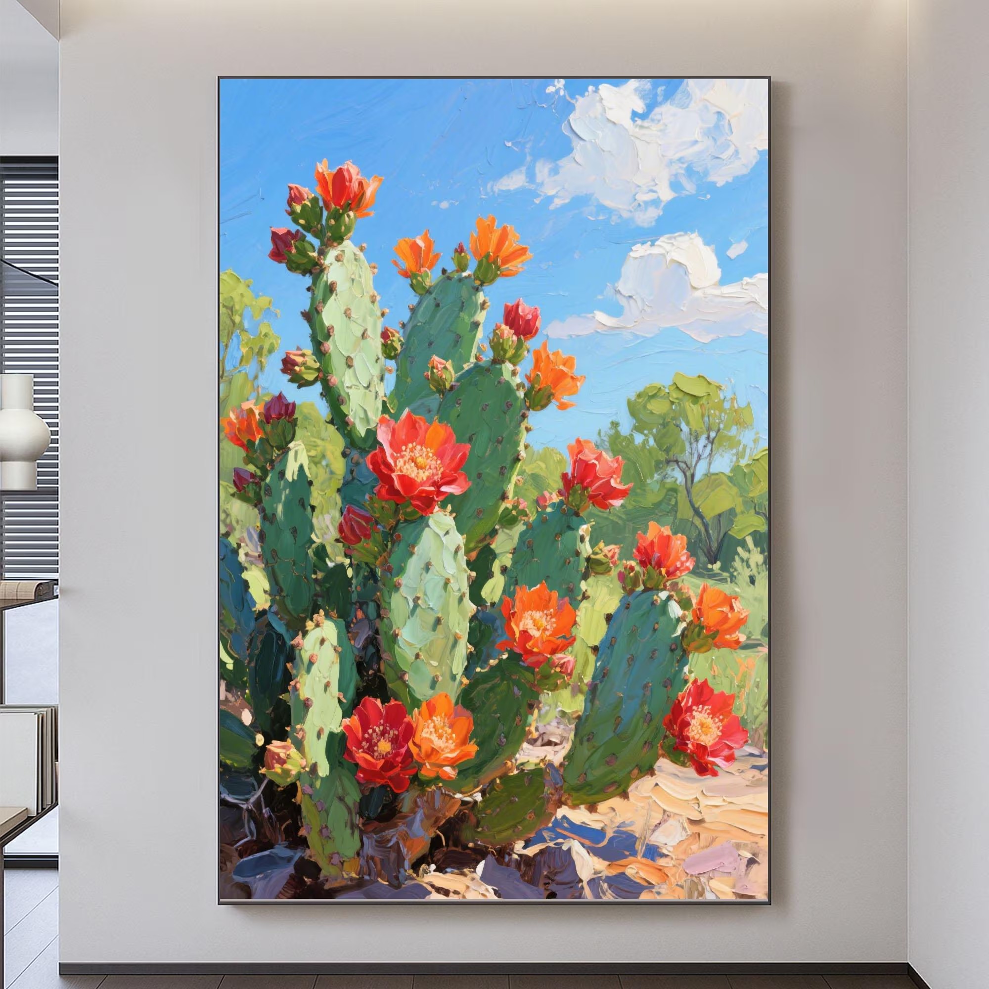 Cactus Bloom Oasis