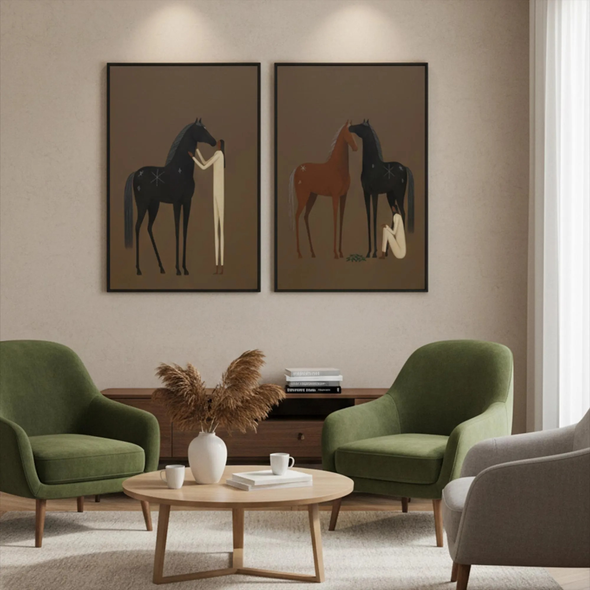 Equine Whispers and Human Ties