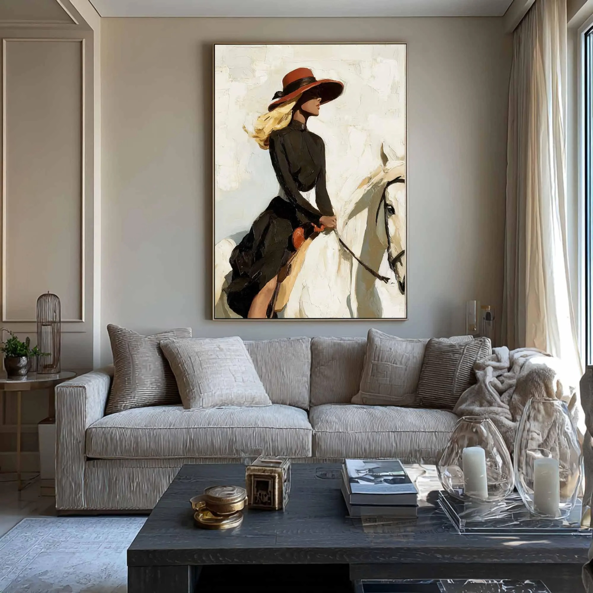 Sophisticated Horse Charm