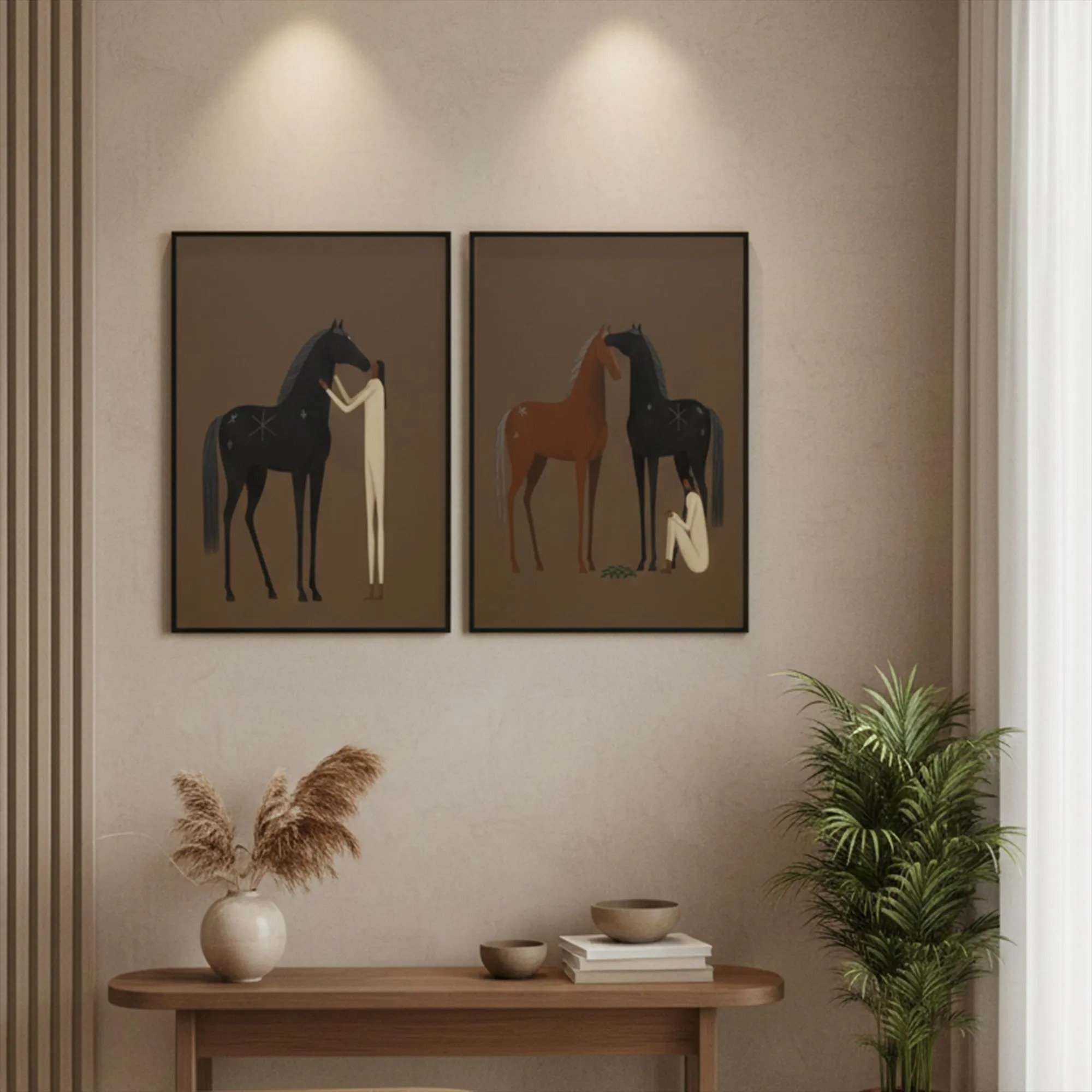 Equine Whispers and Human Ties