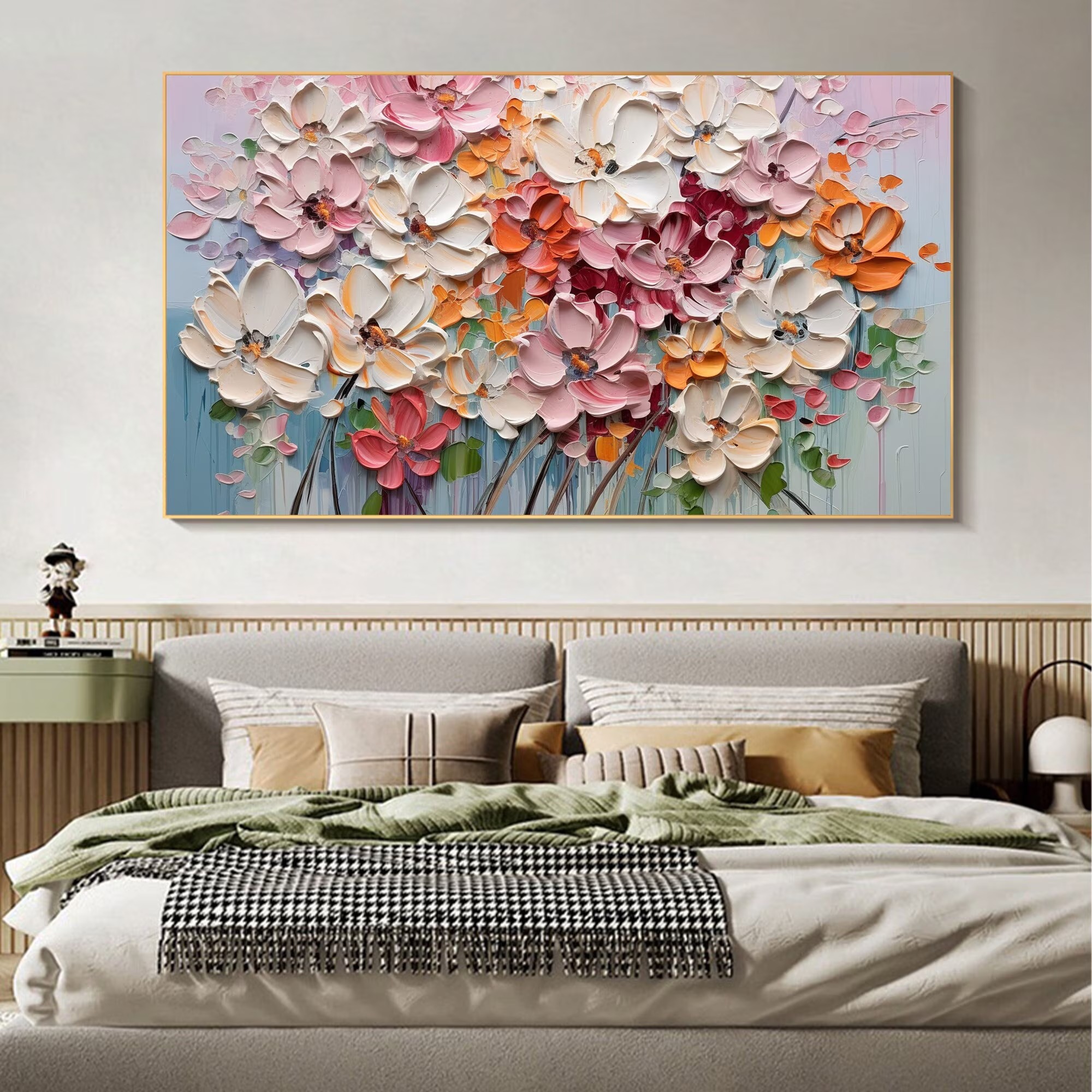 Blossom Cluster Elegance Canvas