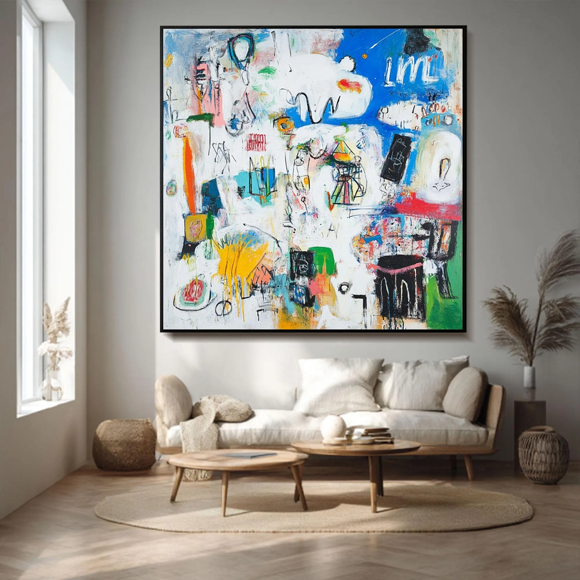 Whimsical Motion Hand Painted Art