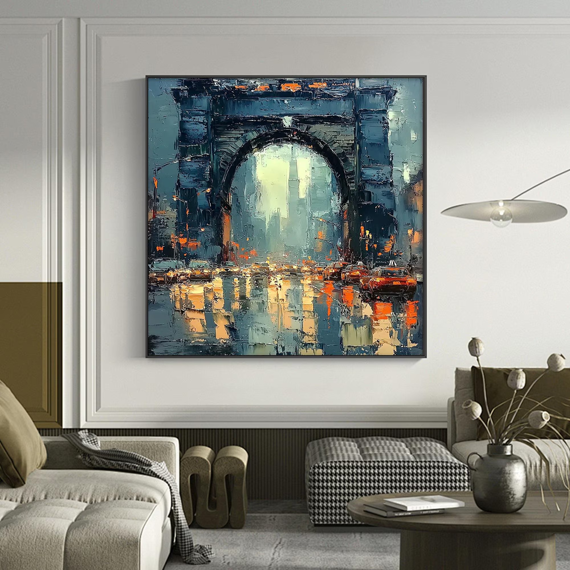 Archway Cityscape Glow