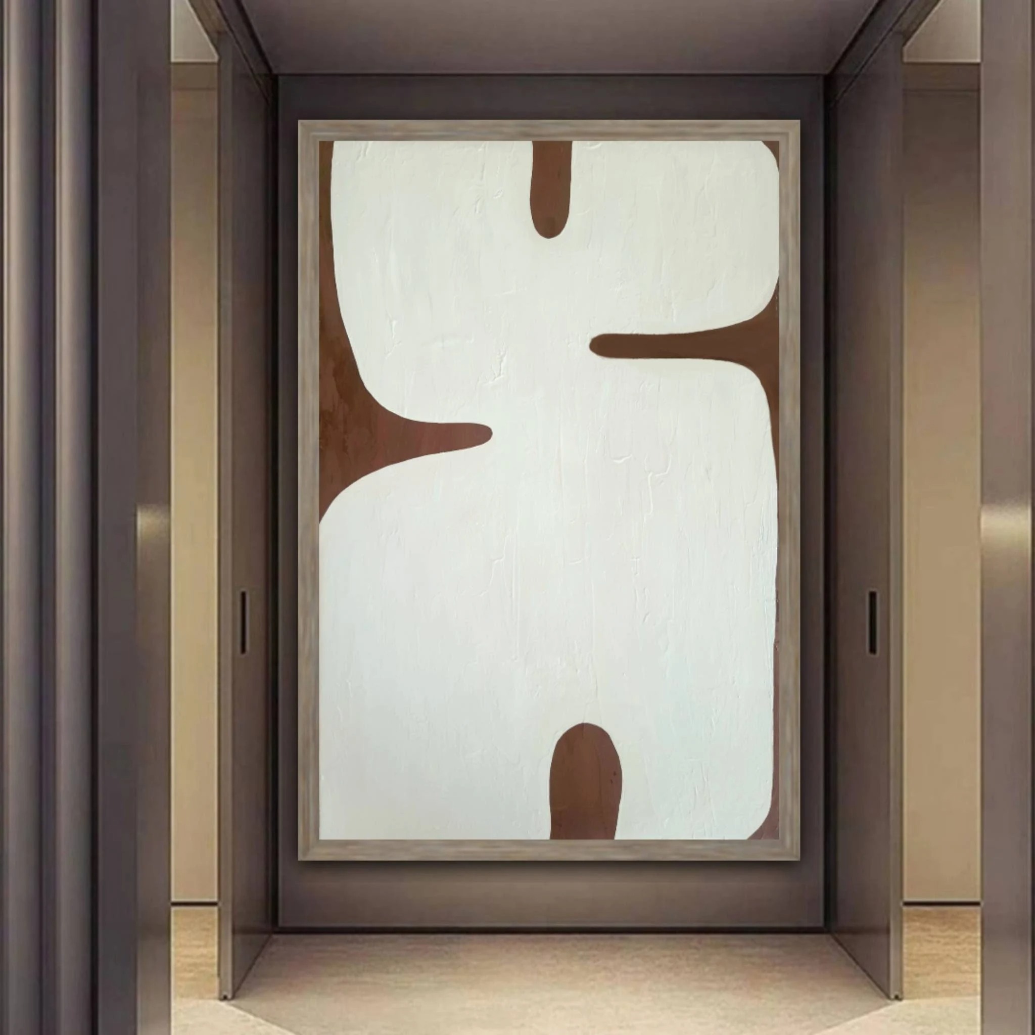 Soft Geometric Earth Tones