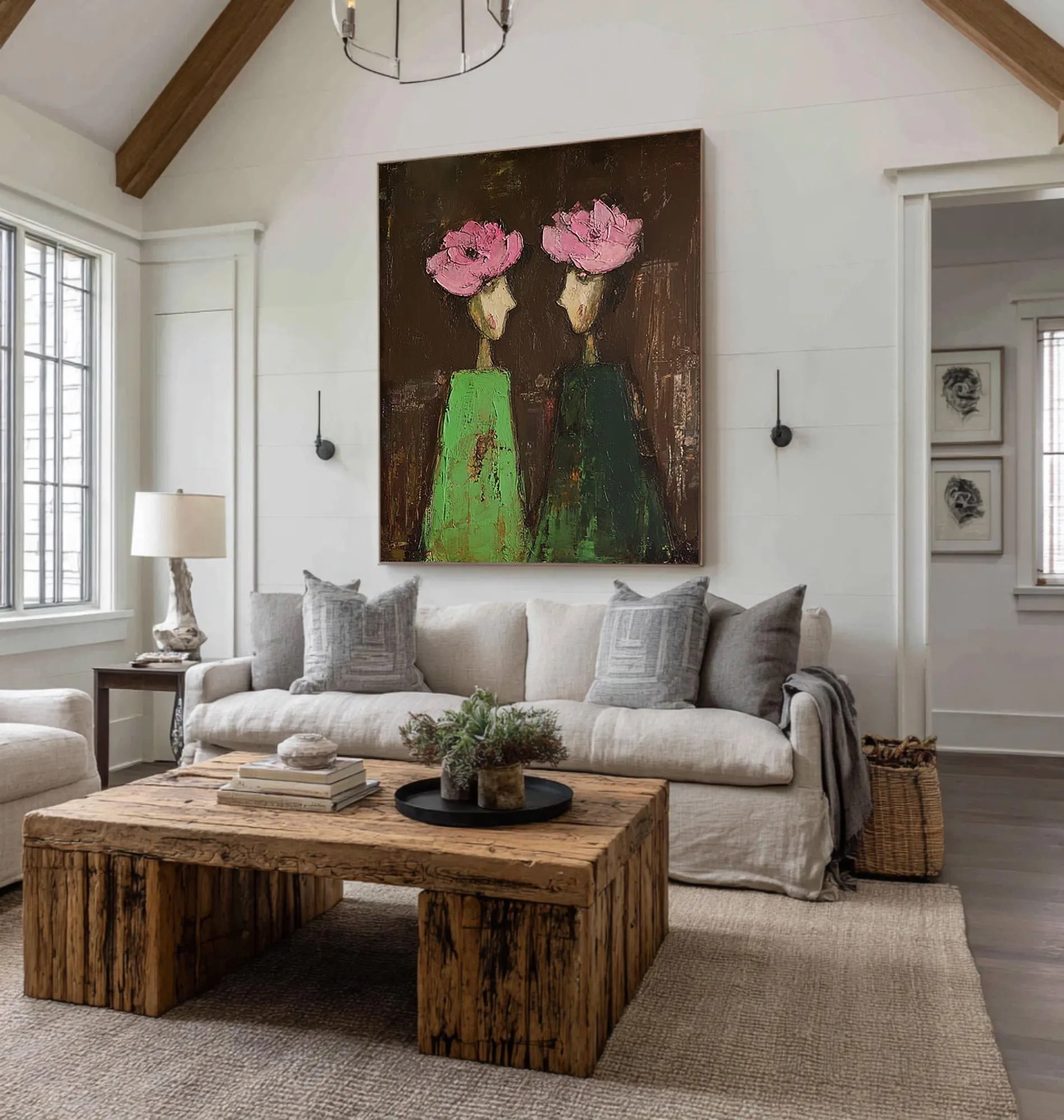 Floral Crowns, Abstract Harmony