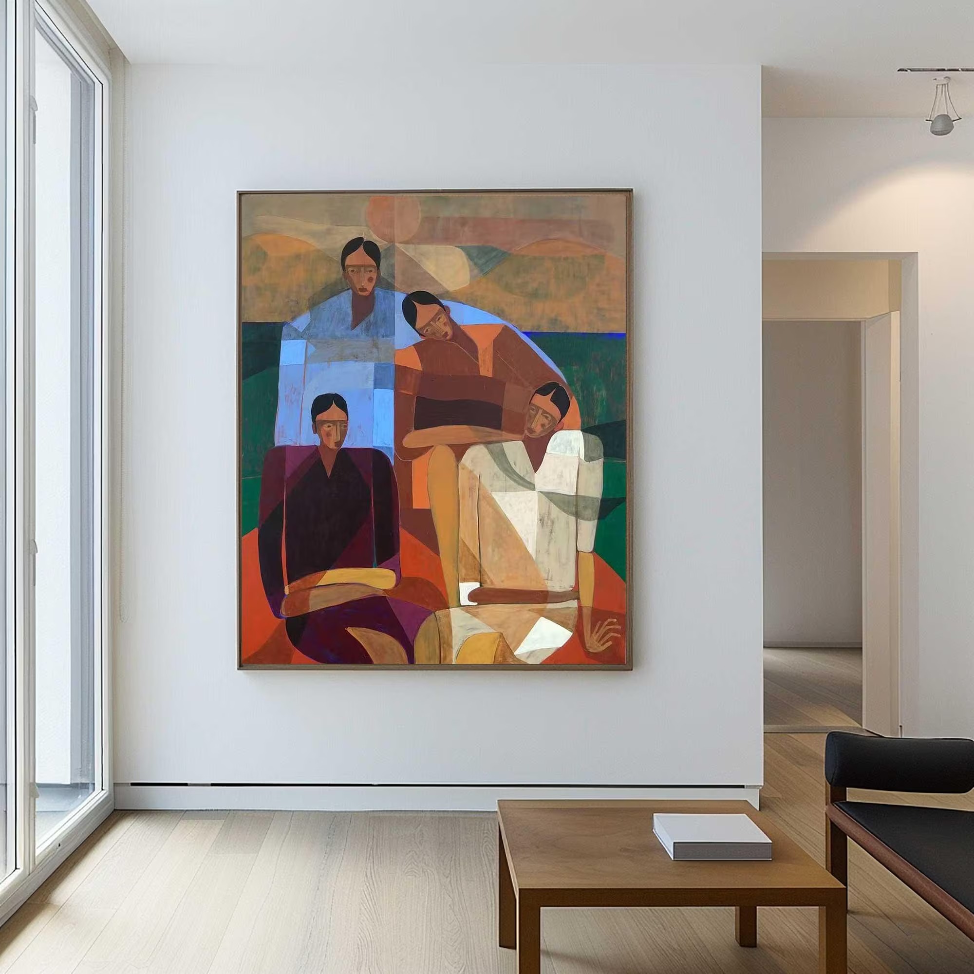 Cubist Confluence of Souls