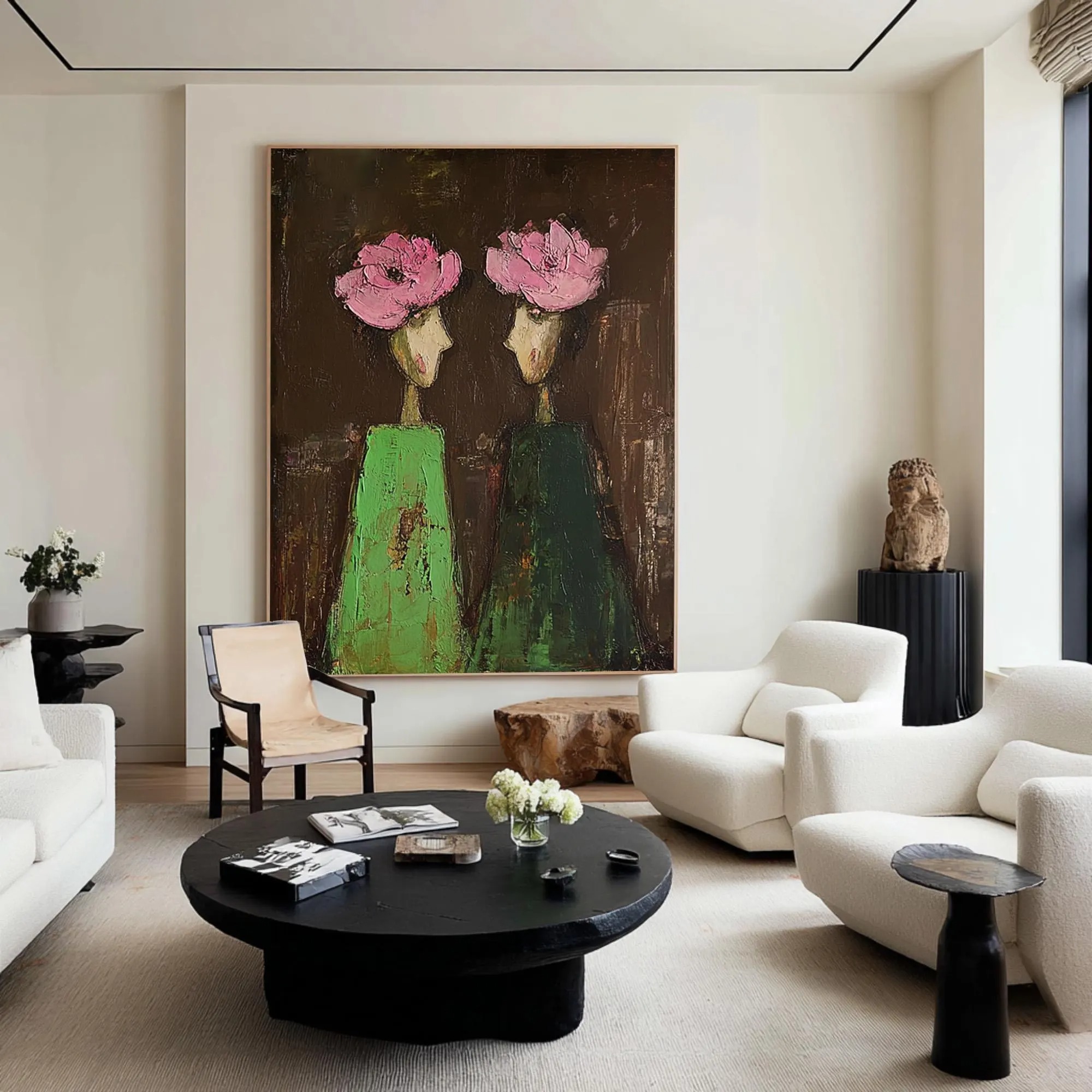 Floral Crowns, Abstract Harmony