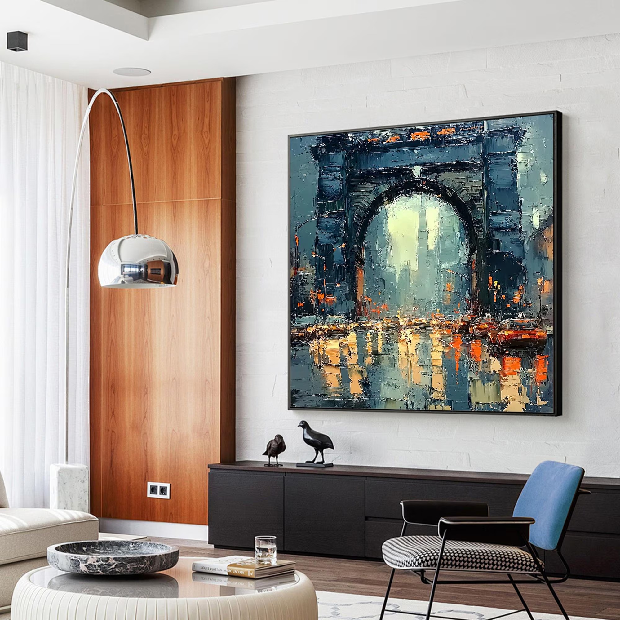 Archway Cityscape Glow