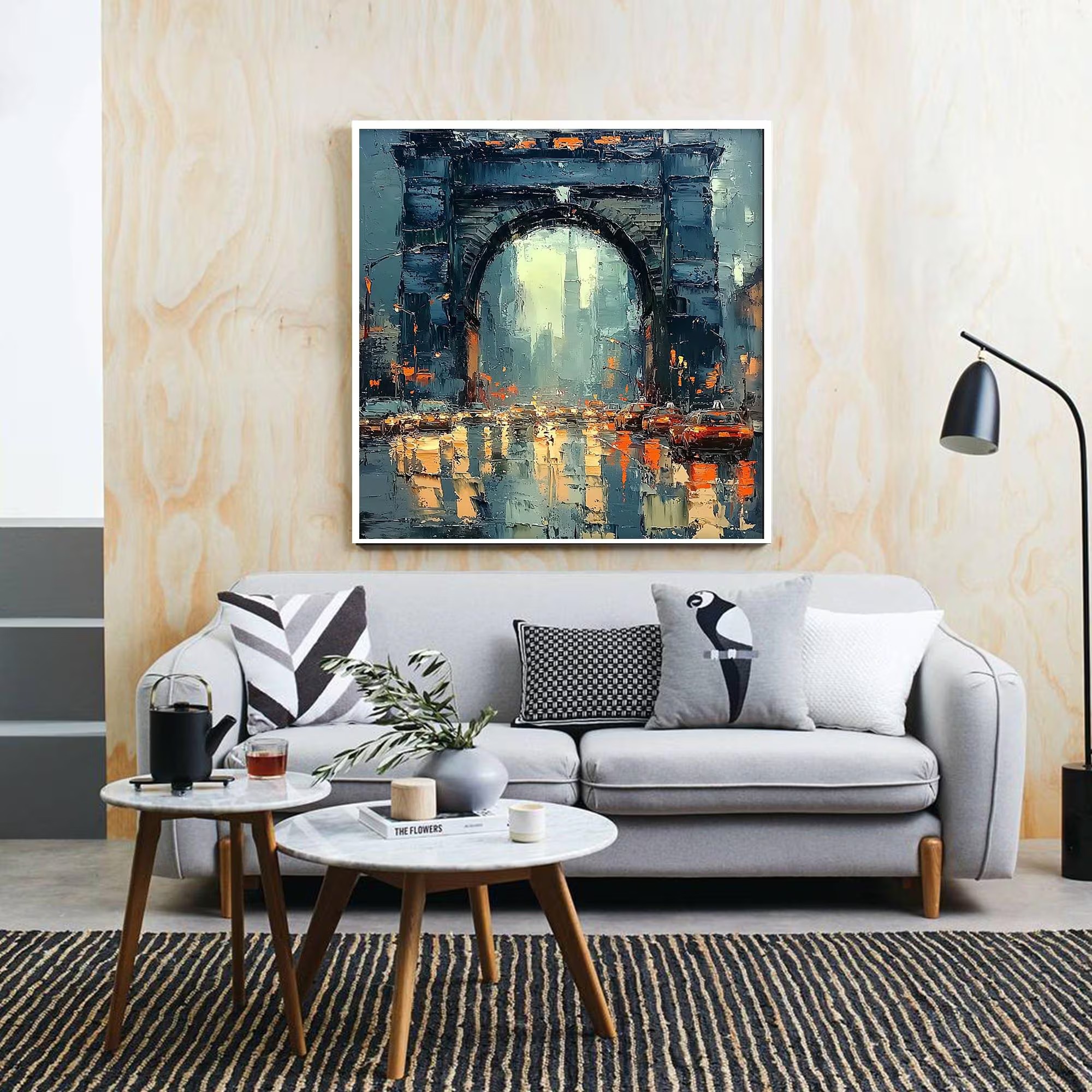 Archway Cityscape Glow