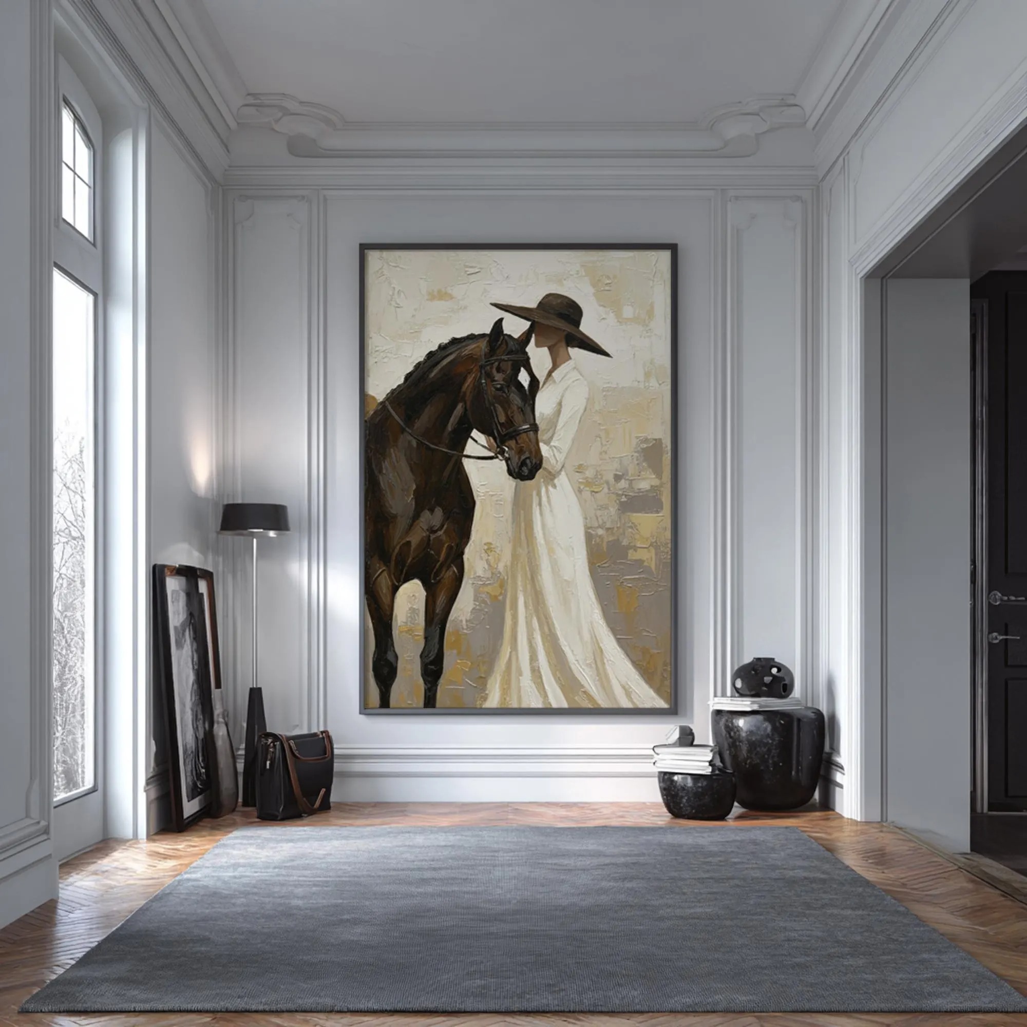 Elegant Equestrian Bond