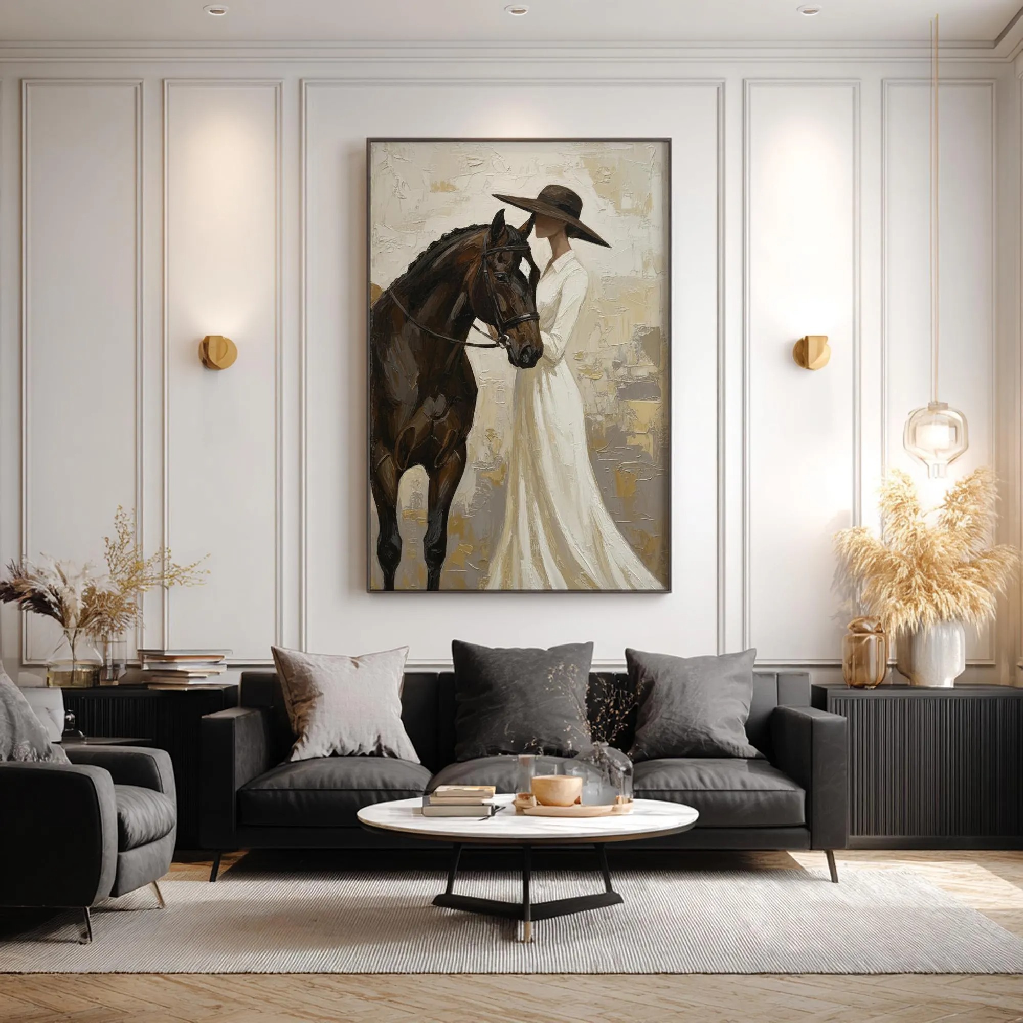 Elegant Equestrian Bond