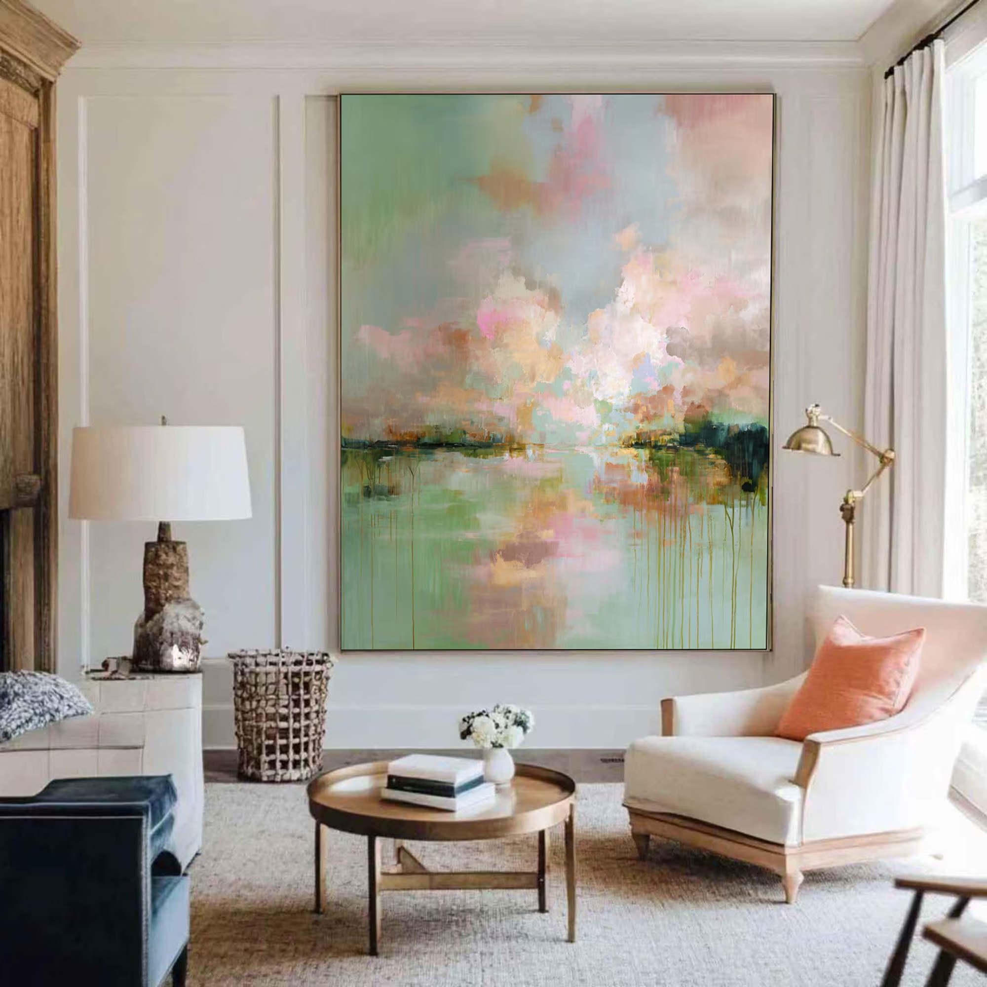 Pastel Horizon - Abstract Serene Gradient