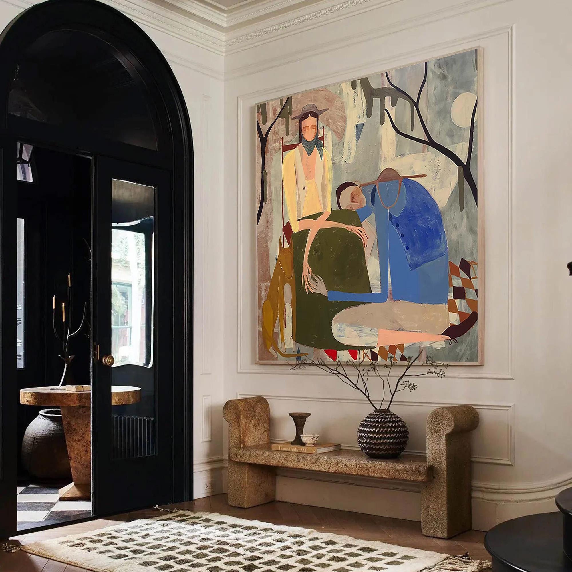 Figurative Tranquil Scene