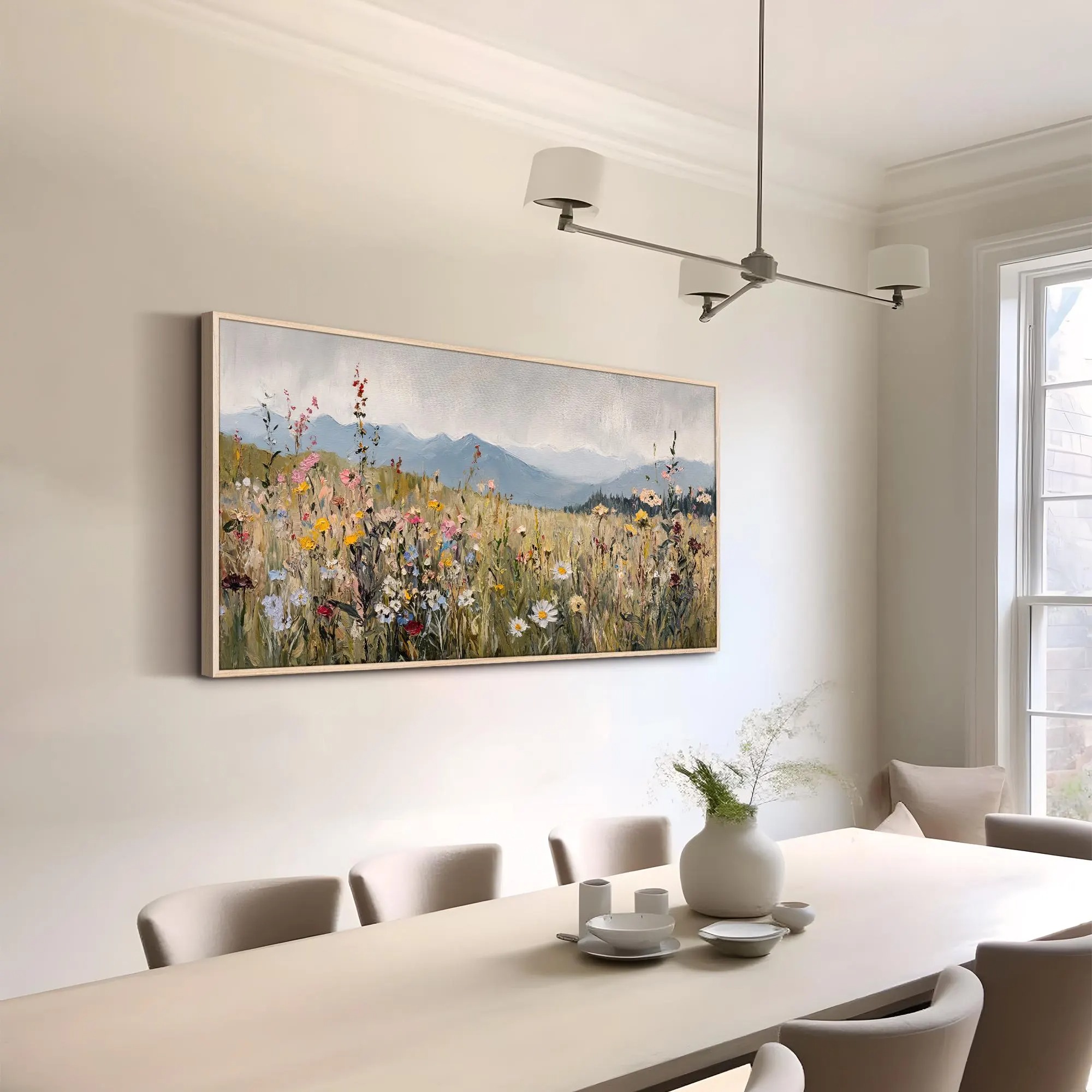 Blossoming Mountain Serenity