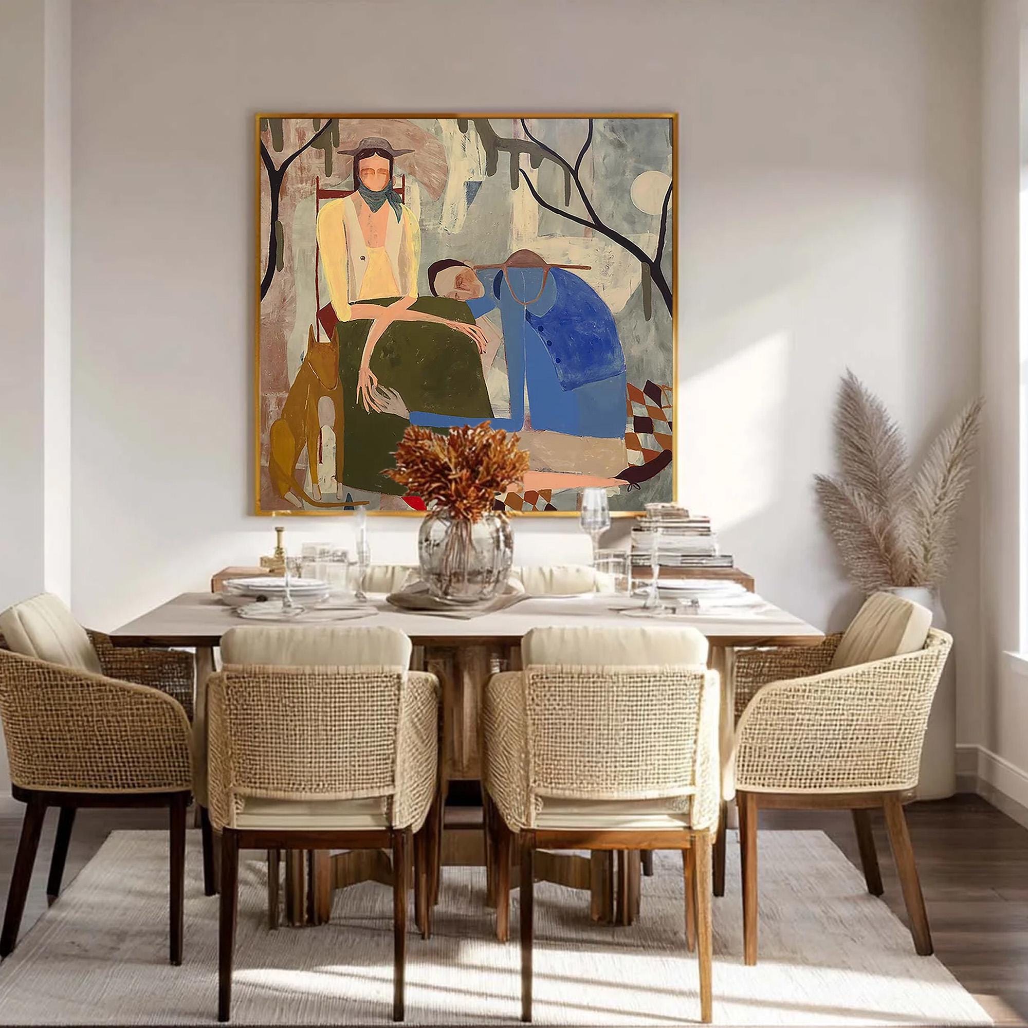 Figurative Tranquil Scene