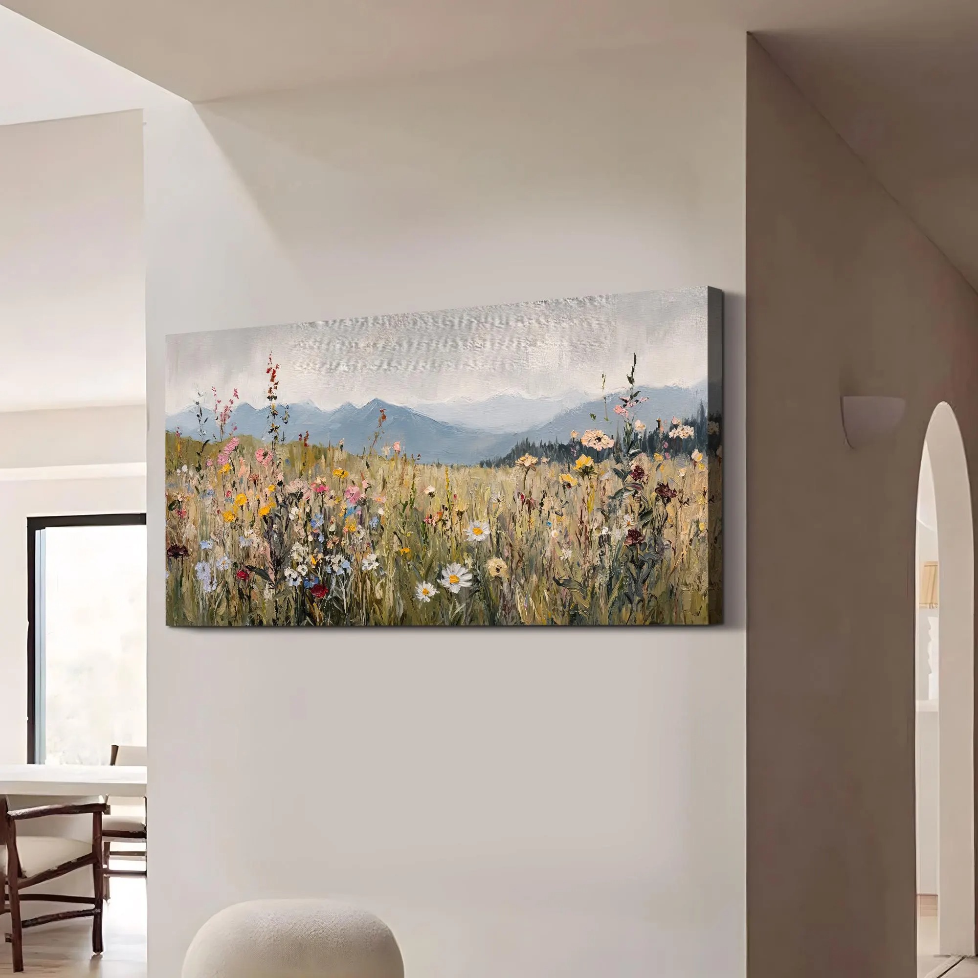 Blossoming Mountain Serenity