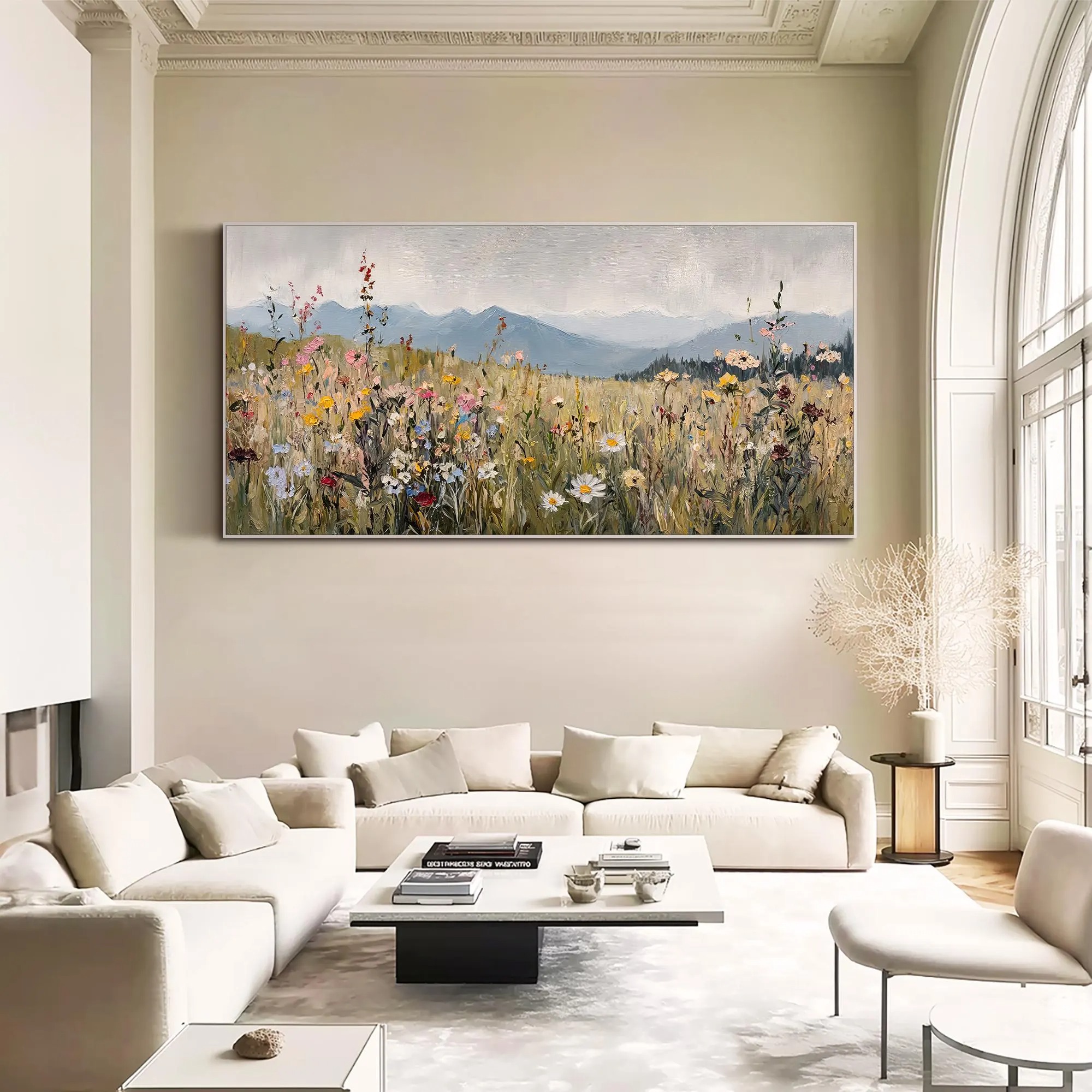 Blossoming Mountain Serenity