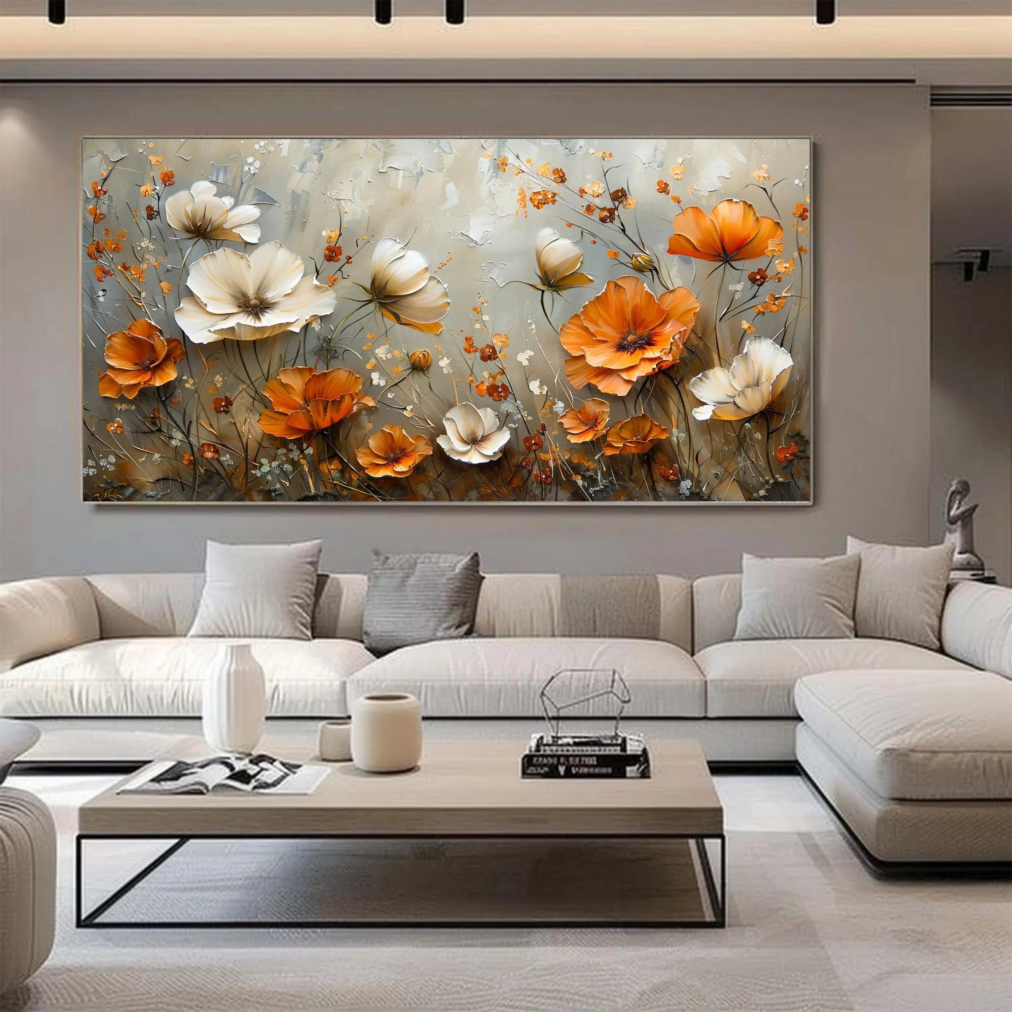 Floral Symphony in Paint