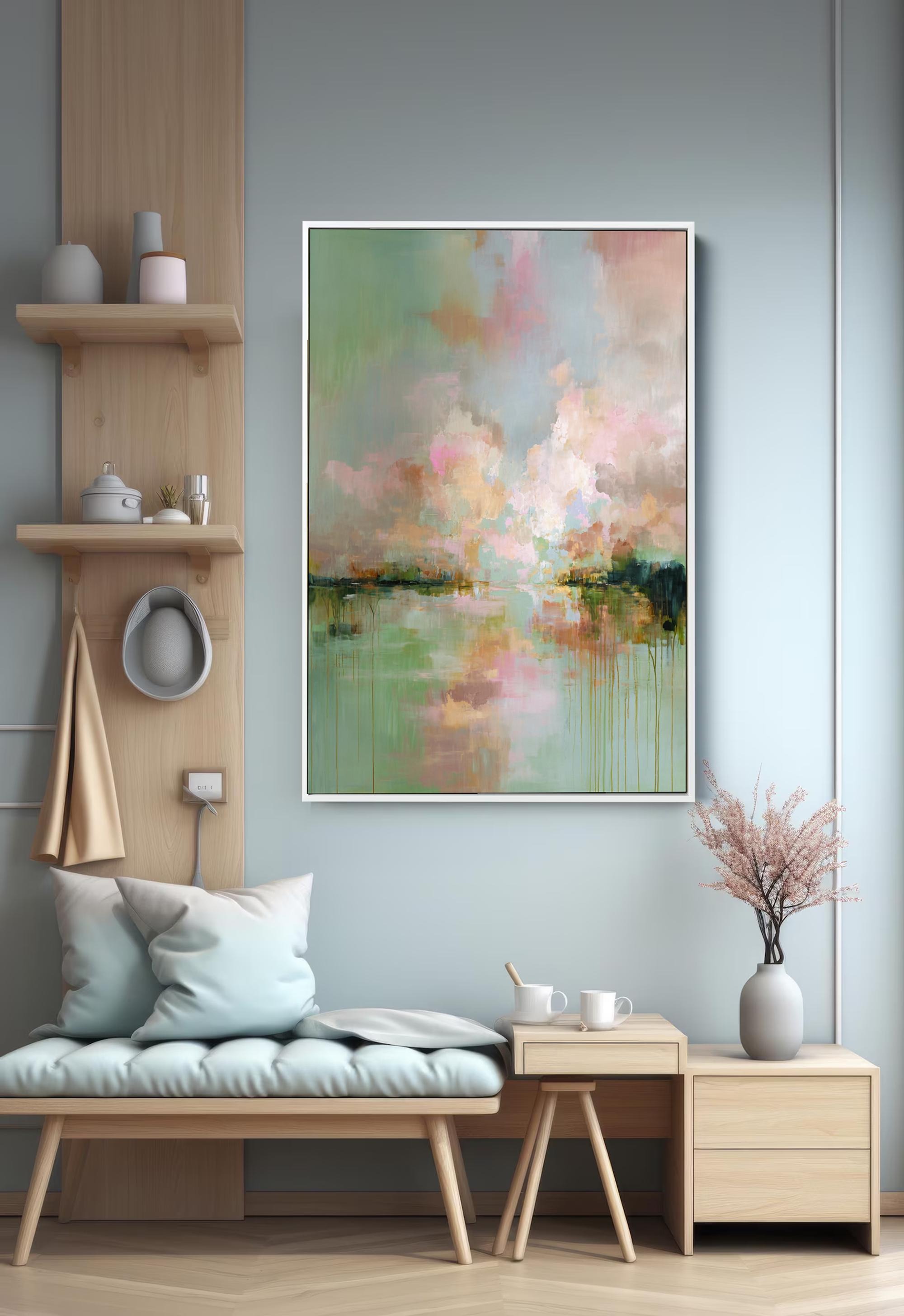 Pastel Horizon - Abstract Serene Gradient