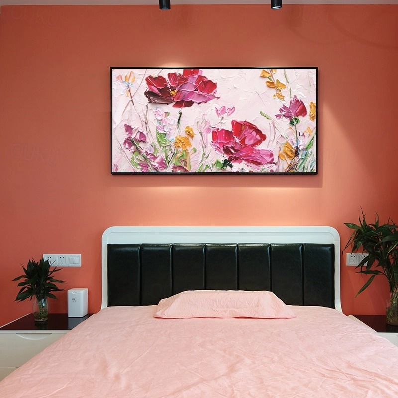 Vibrant Hues & Thick Impasto Texture