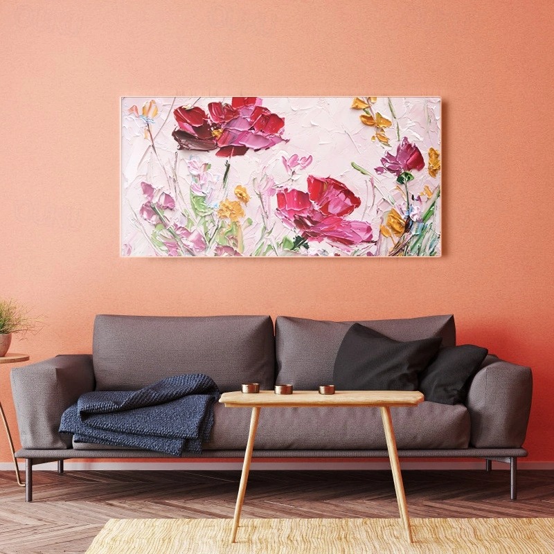 Vibrant Hues & Thick Impasto Texture